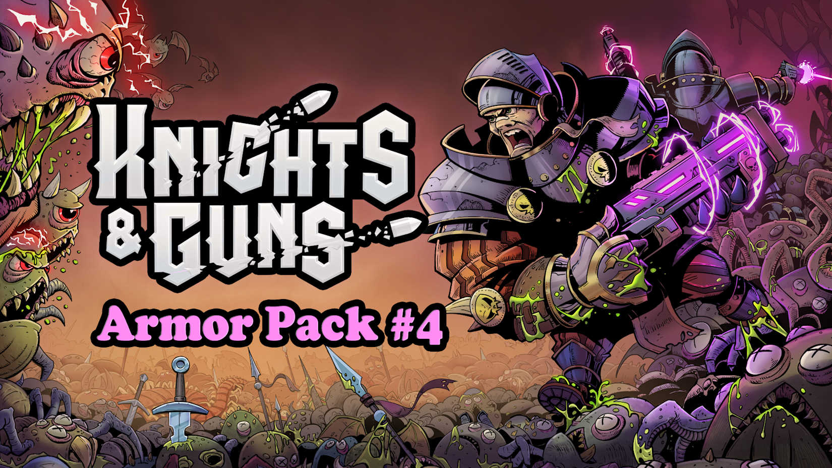 Capa de Knights & Guns Armor Pack #4