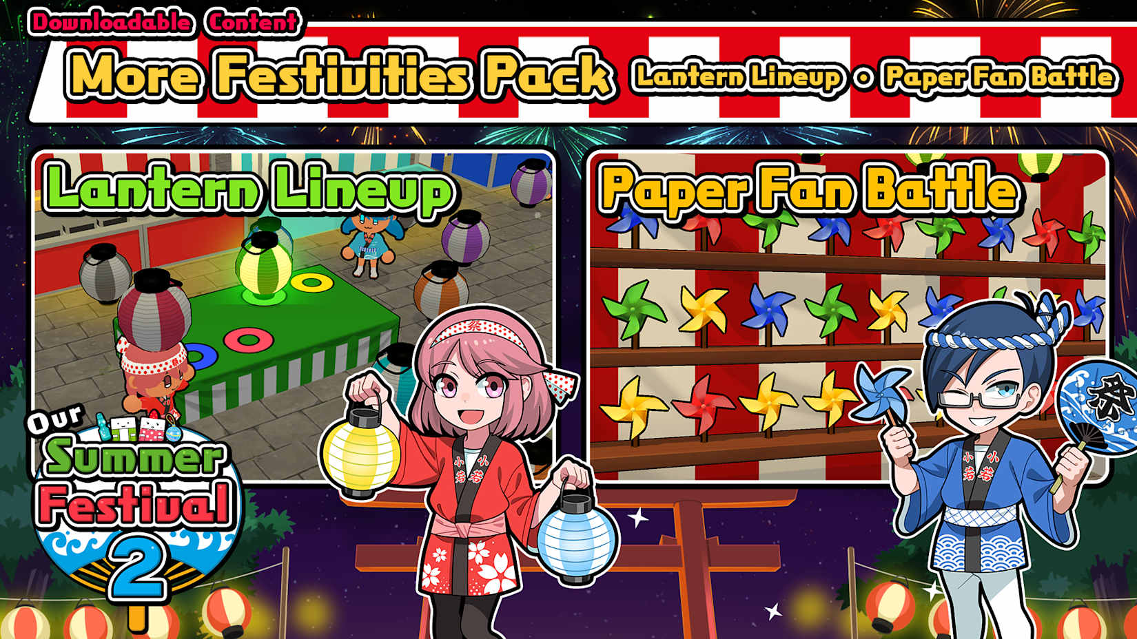 Capa de More Festivities Pack (Lantern Lineup, Paper Fan Battle)