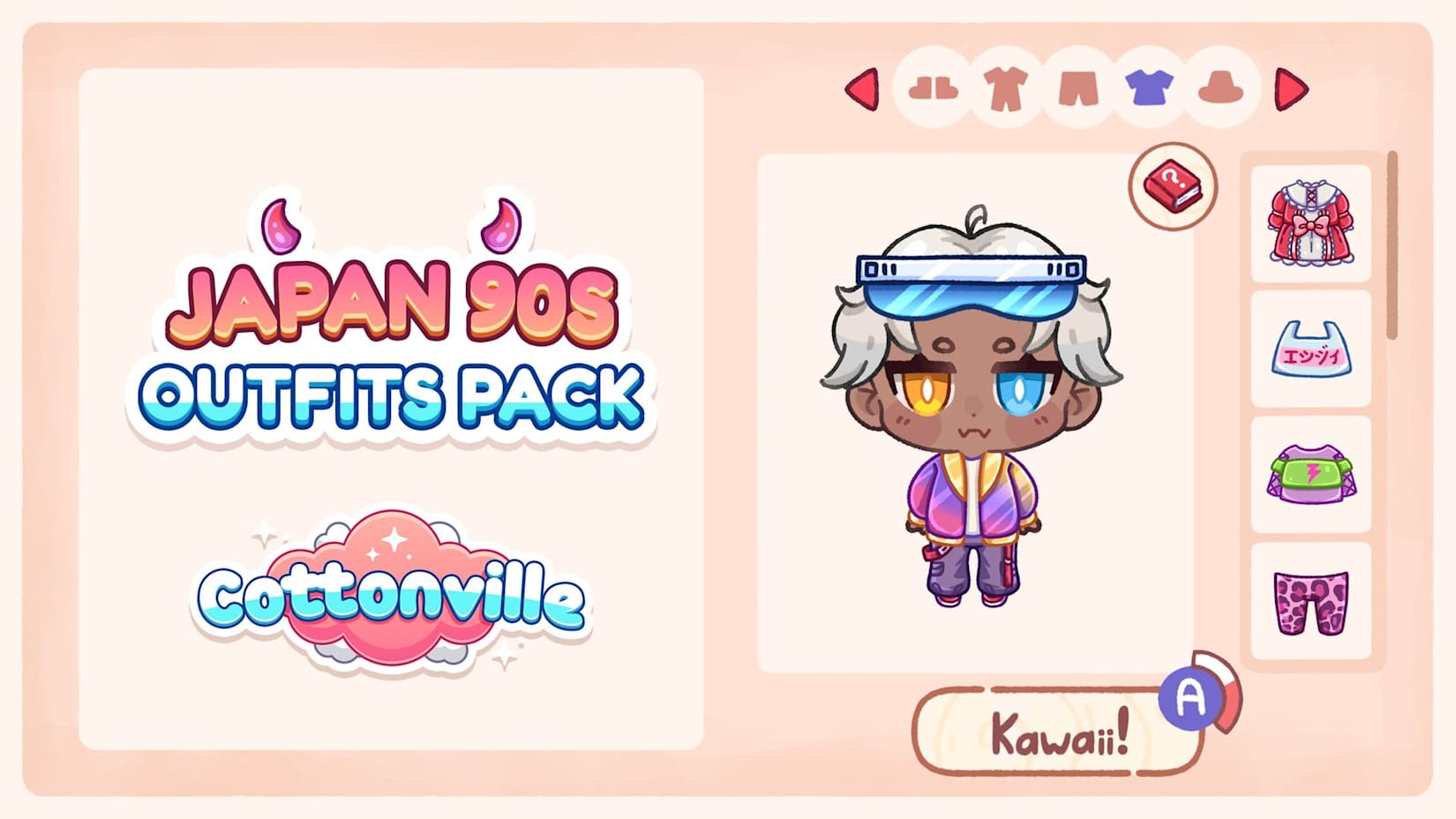 Japan 90s Outfits Pack 封面