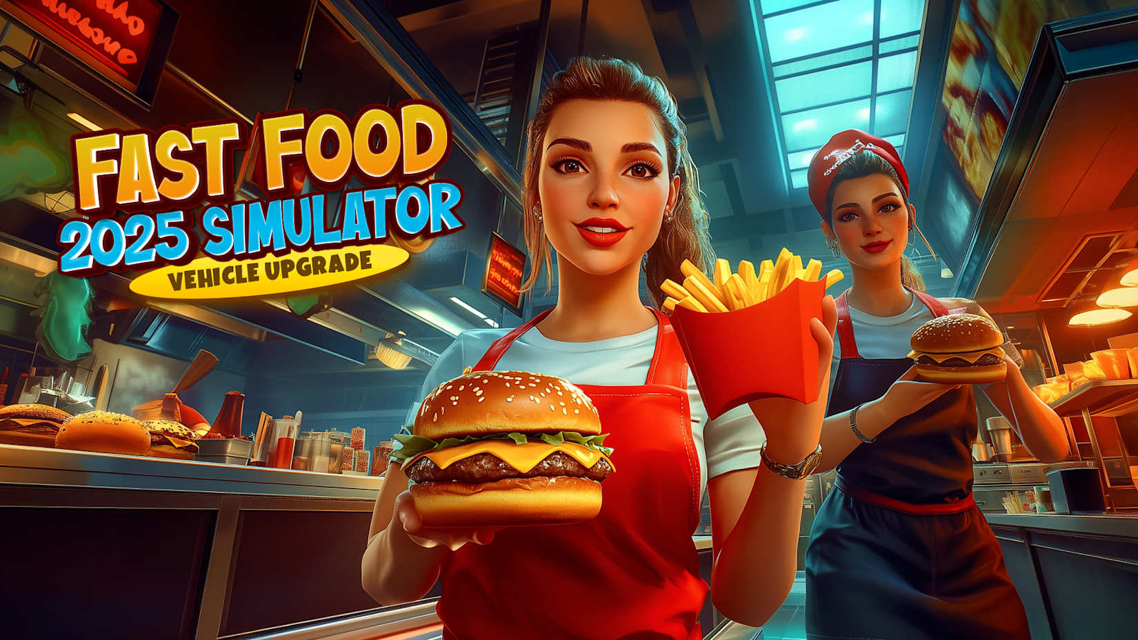 Fast Food 2025 Simulator: Vehicle Upgrade 封面