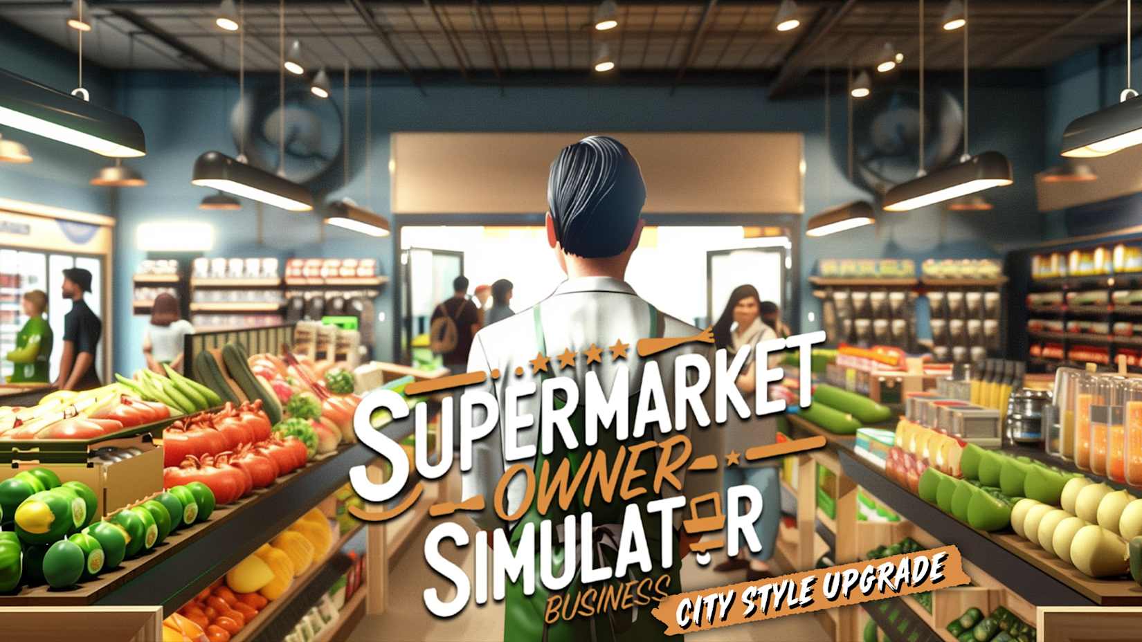 Capa de Supermarket Owner Simulator: Business — City Style Upgrade