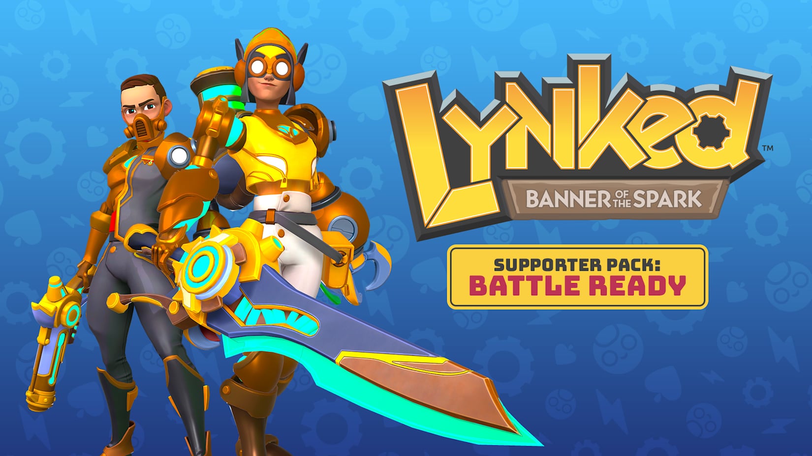 Capa de Lynked: Banner of the Spark - Pacote de Apoiadores: Partiu Combate