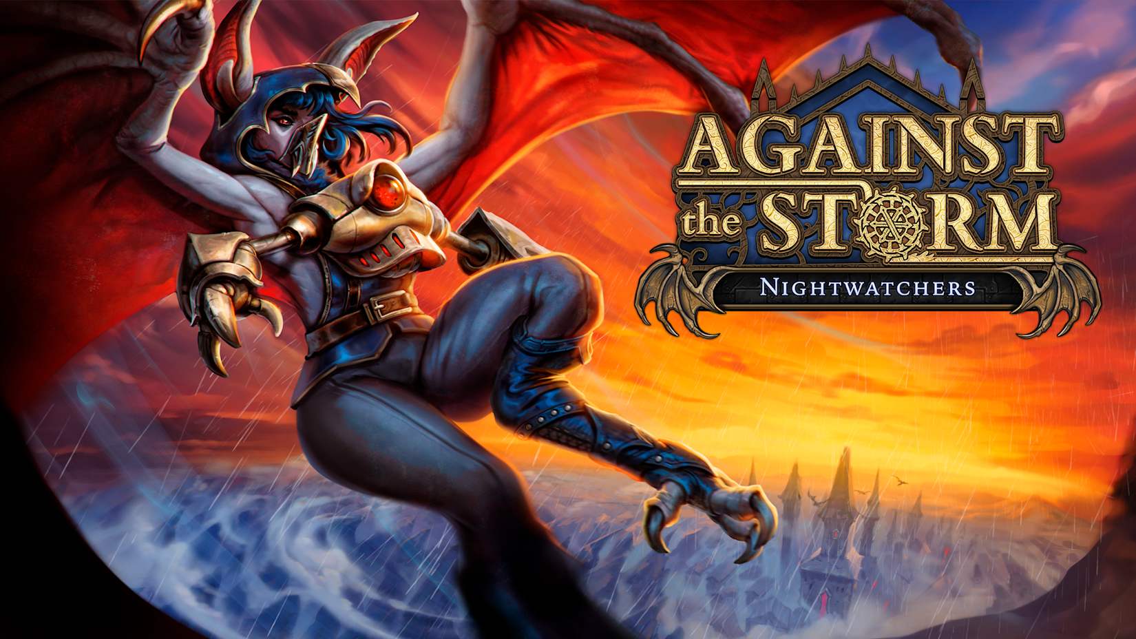 Capa de Against the Storm - Nightwatchers