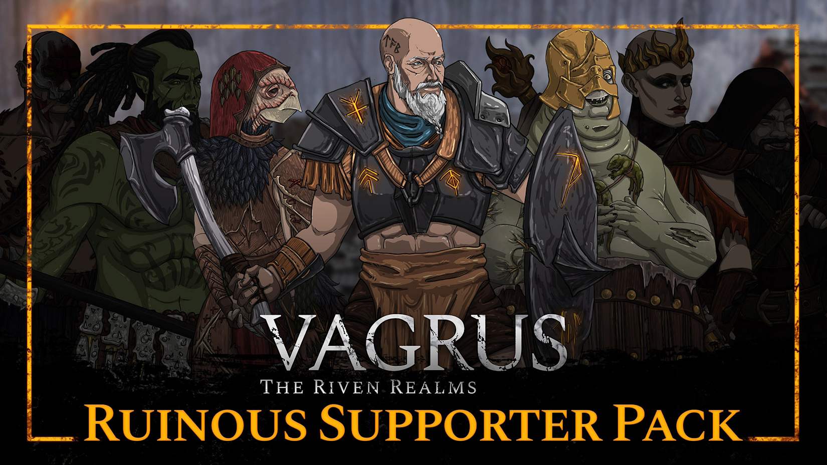 Capa de Vagrus - The Riven Realms Ruinous Supporter Pack