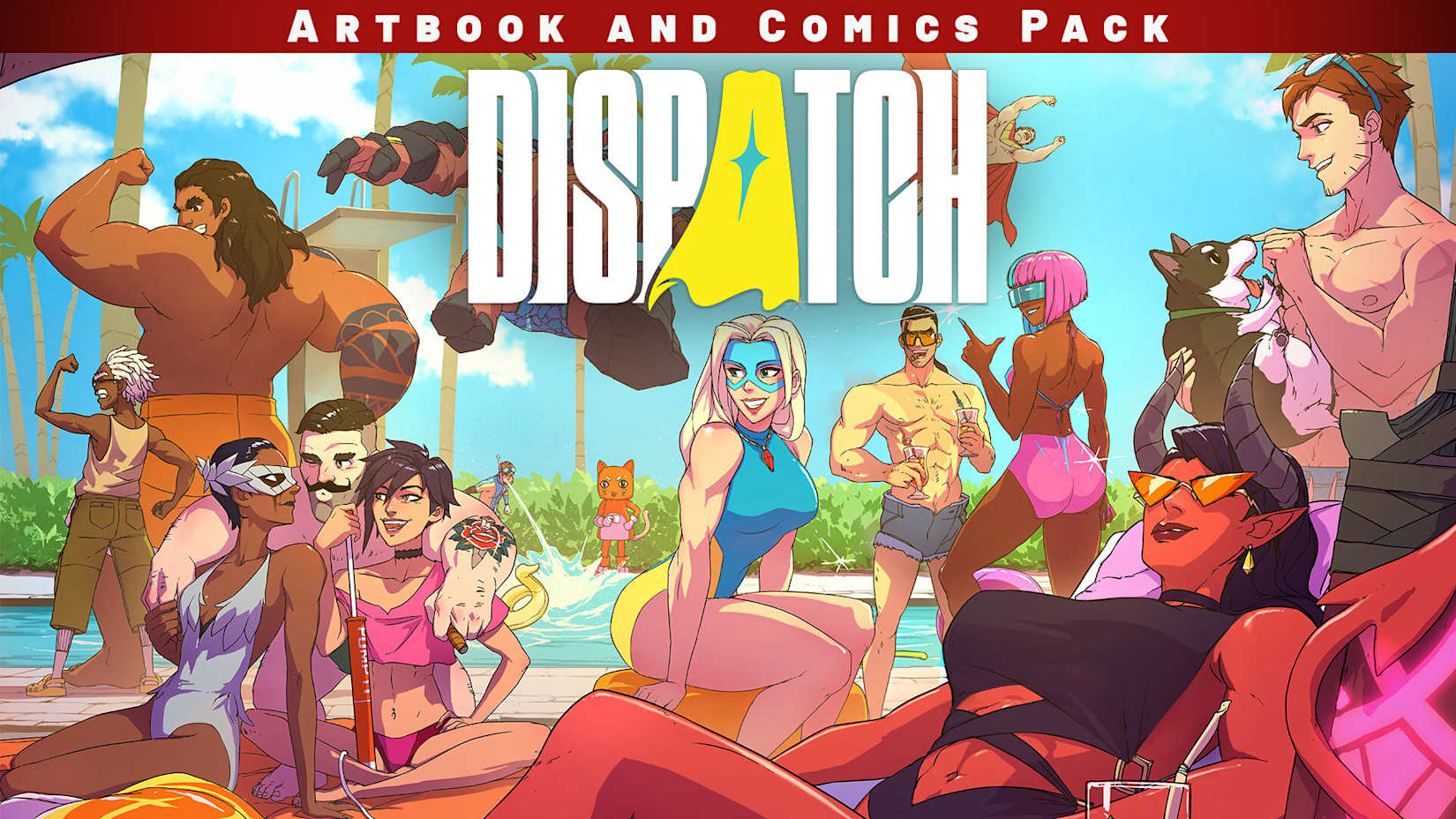 Capa de Dispatch Art and Comics Pack