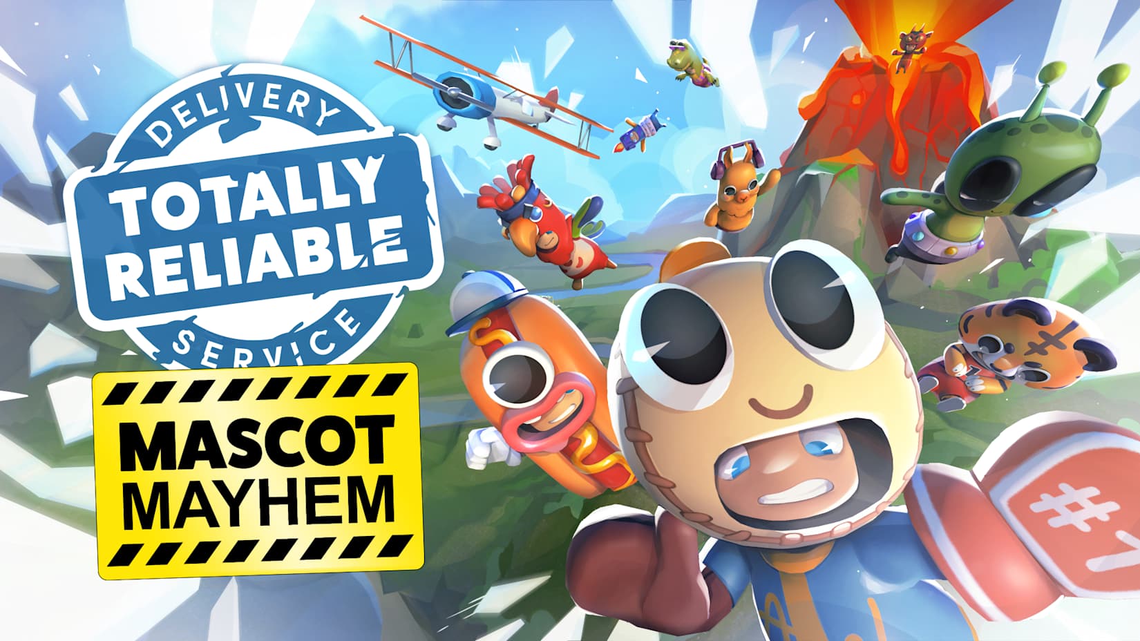 Capa de Totally Reliable Delivery Service - Mascot Mayhem