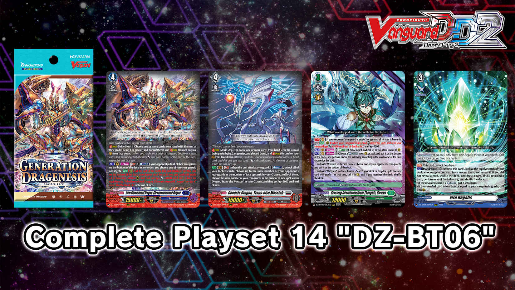 Capa de Complete Playset 14 "DZ-BT06"