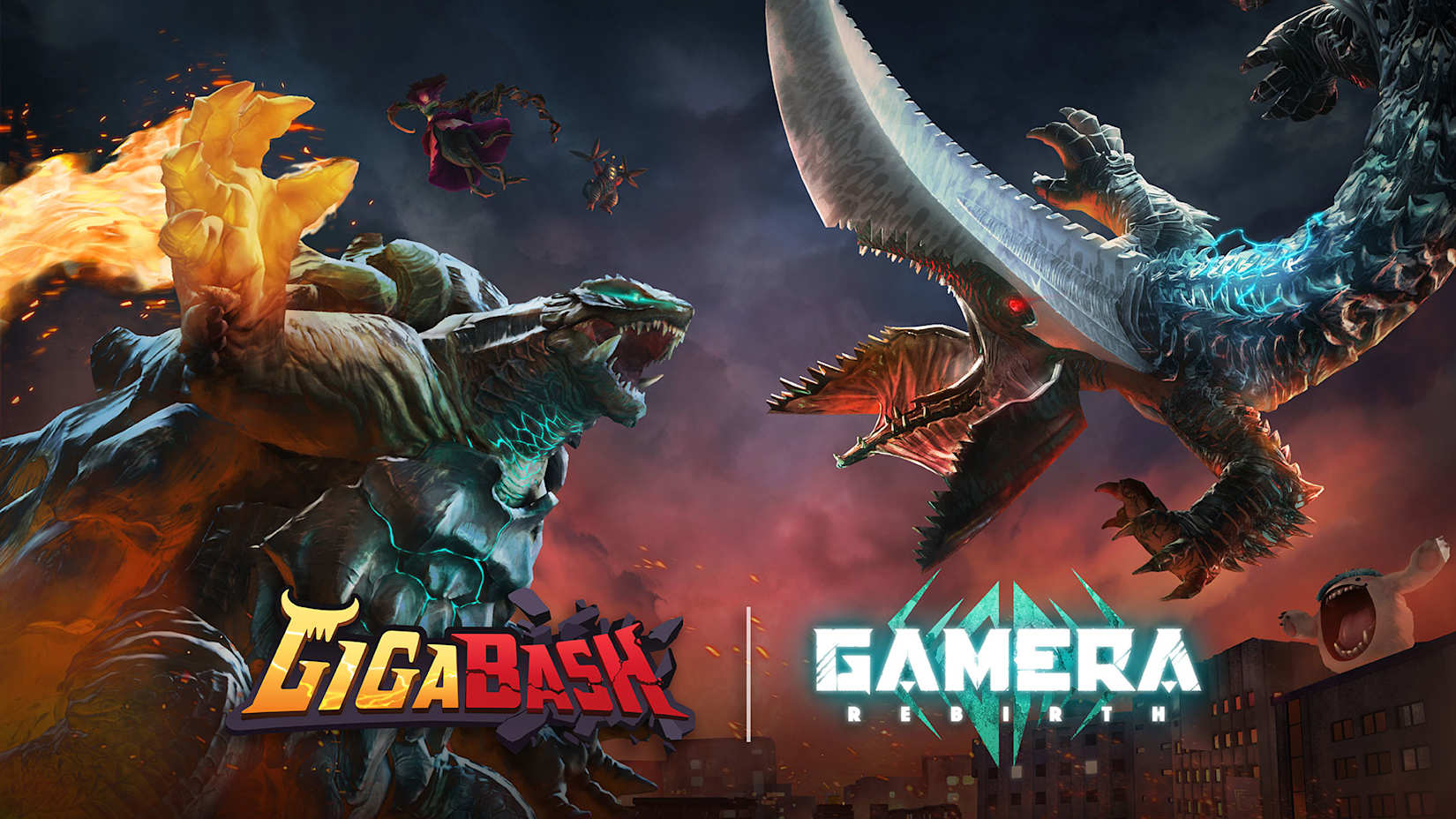 Capa de GigaBash - GAMERA -Rebirth- DLC