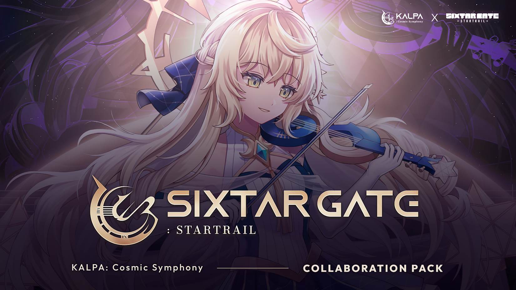 Capa de Sixtar Gate: STARTRAIL x KALPA: Cosmic Symphony Collaboration Pack