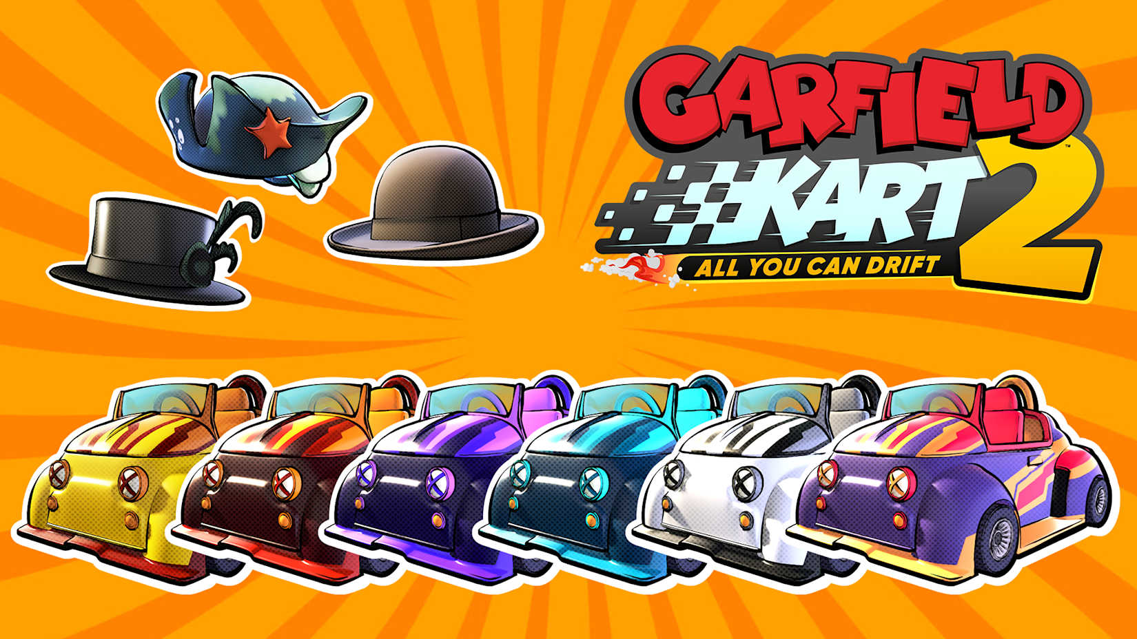 Garfield Kart 2 - All You Can Drift - Garfing Cosmeowtics 封面