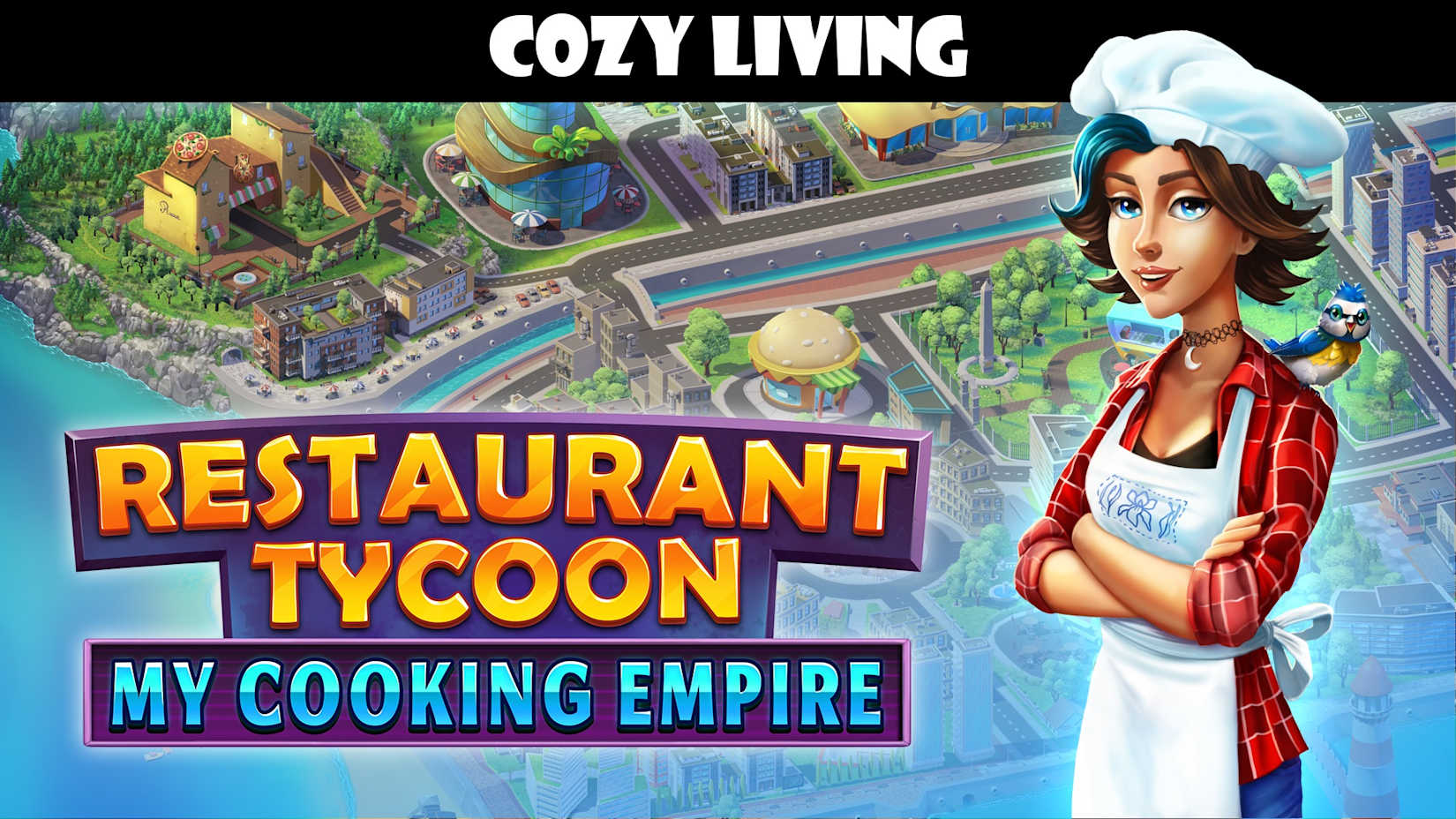 Capa de Restaurant Tycoon: My Cooking Empire - Cozy Living