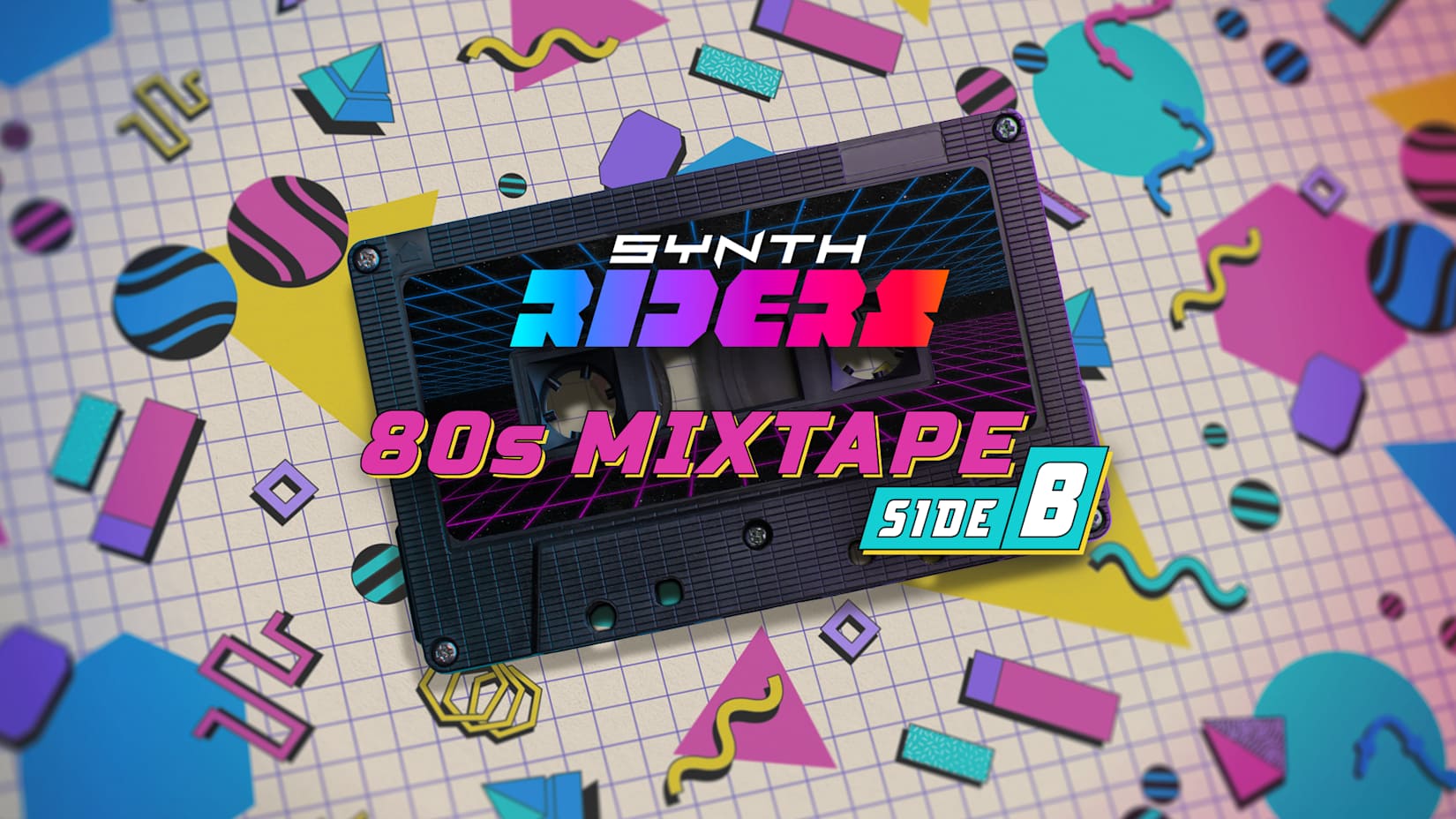 Capa de Synth Riders: 80s Mixtape Side B Music Pack