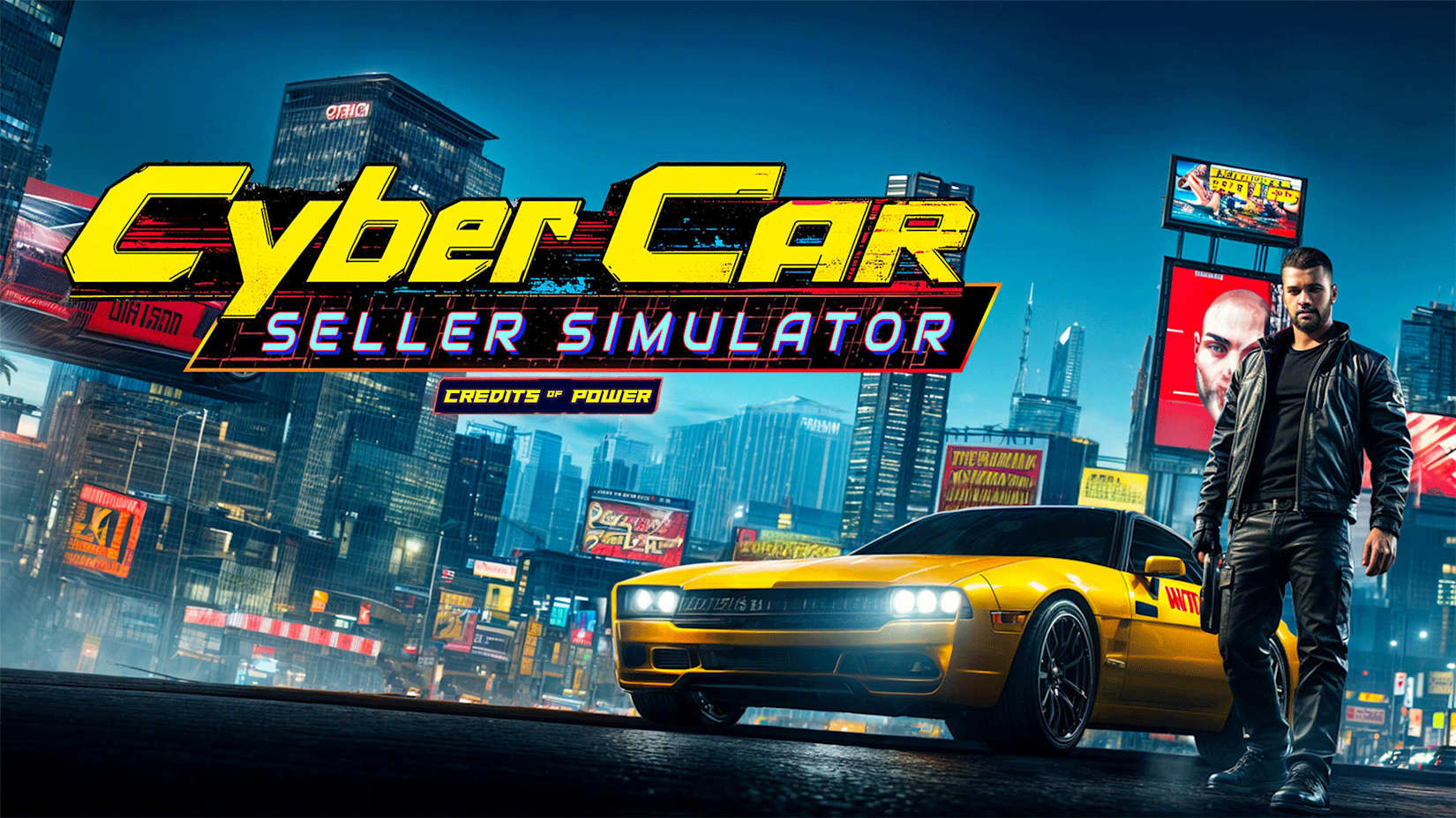 Capa de Cyber Car Seller Simulator: Credits of Power