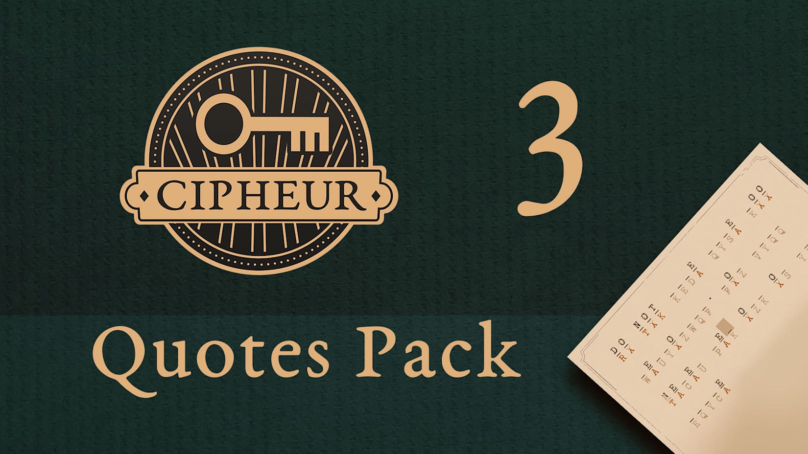 Capa de Cipheur: Quotes Pack 3