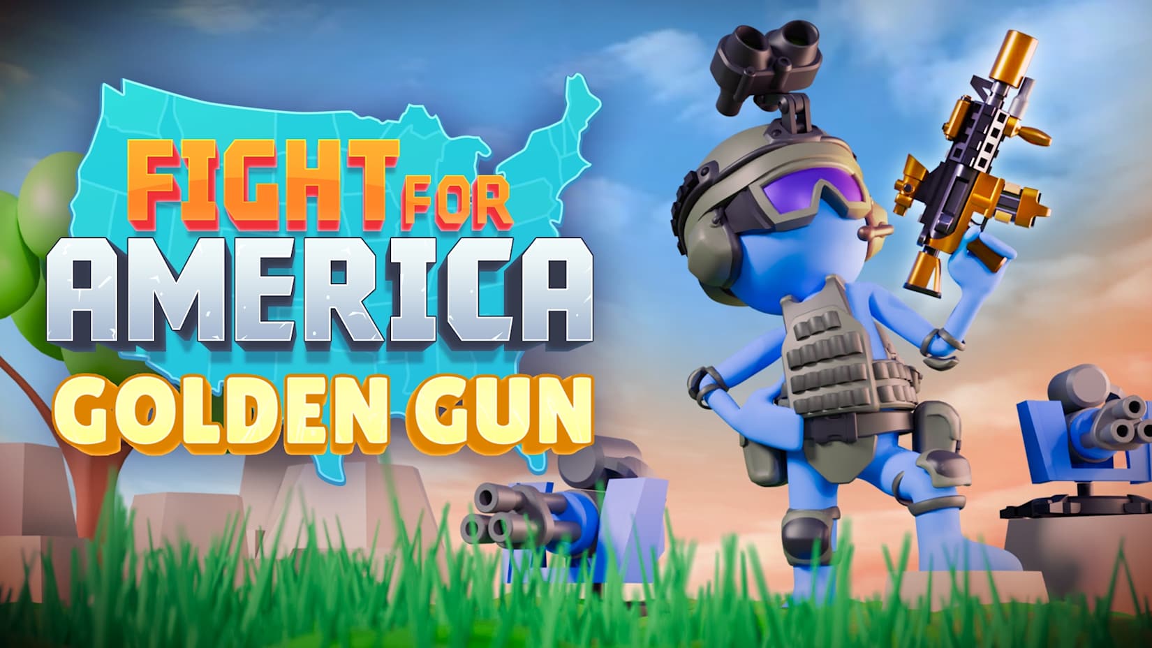 Fight For America: Golden Gun DLC 封面