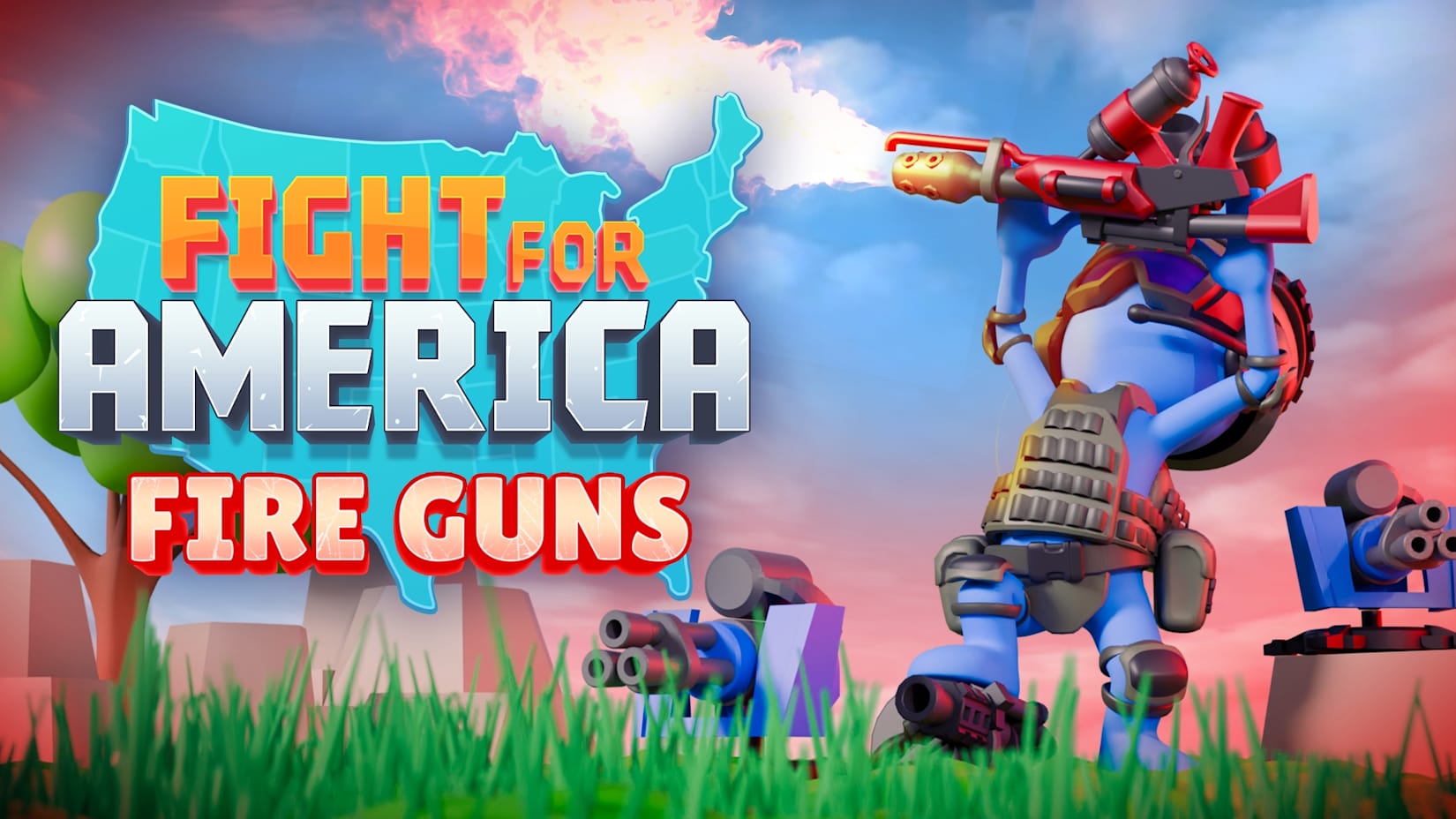 Fight For America: Fire Guns DLC 封面