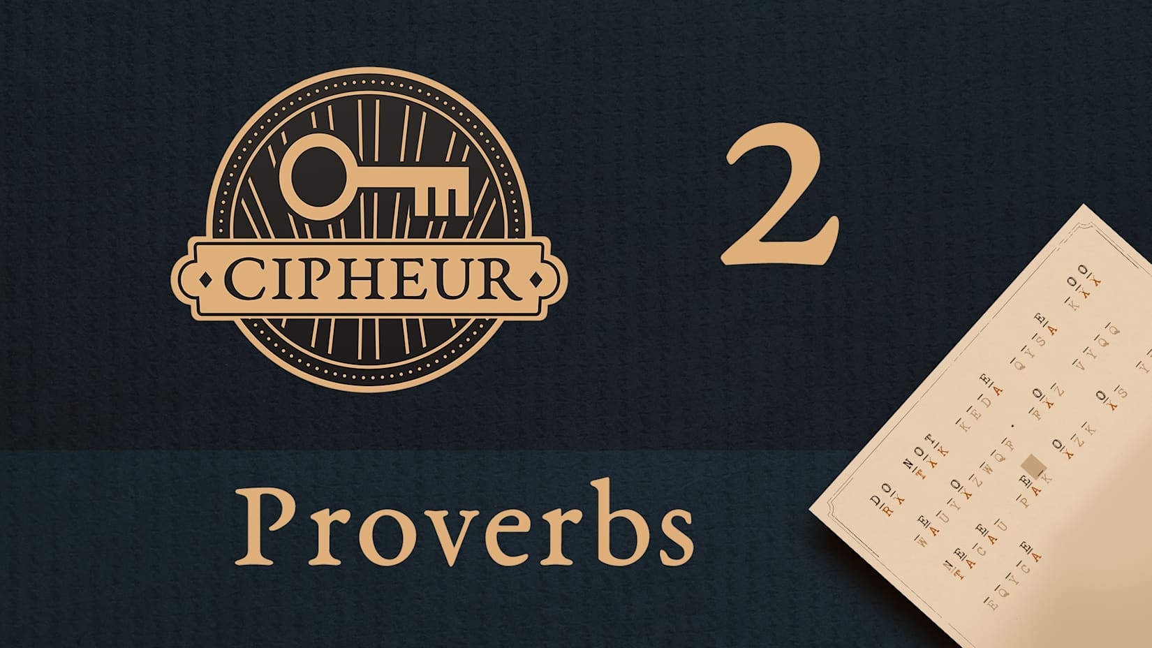 Capa de Cipheur: Proverbs 2