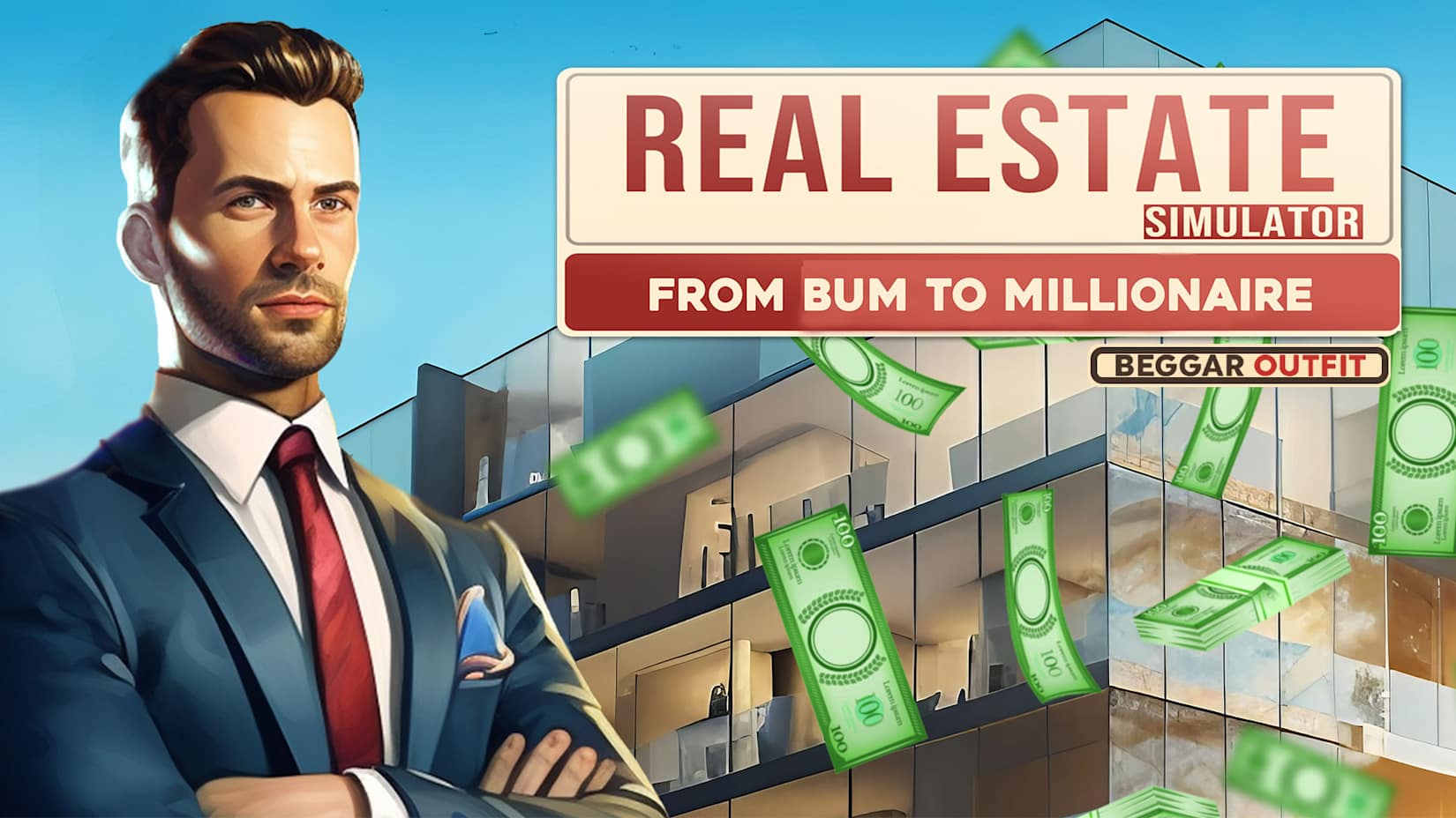REAL ESTATE Simulator – FROM BUM TO MILLIONAIRE: Beggar Outfit 封面