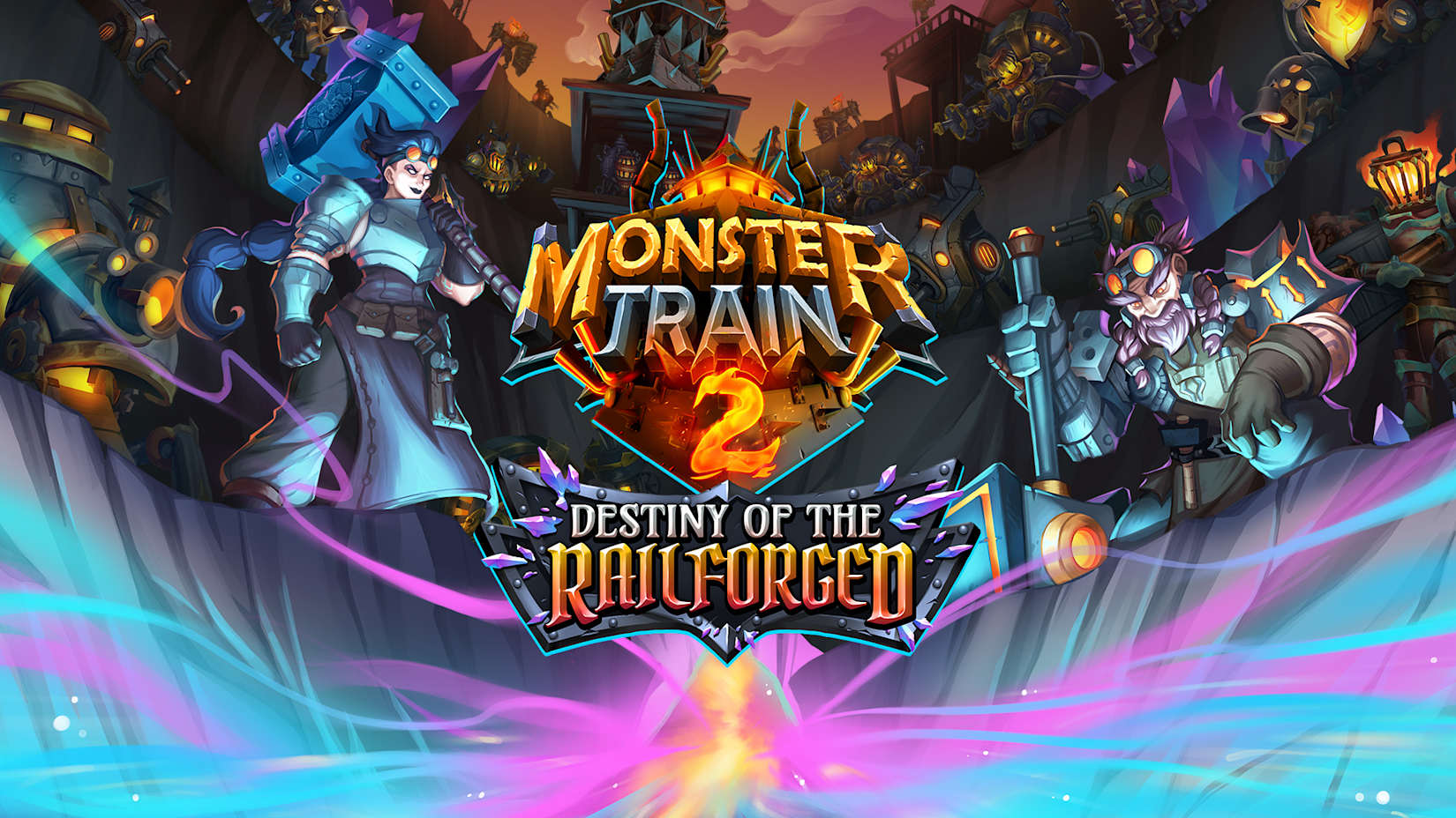 Capa de Monster Train 2: Destino dos Forja-Trilhos