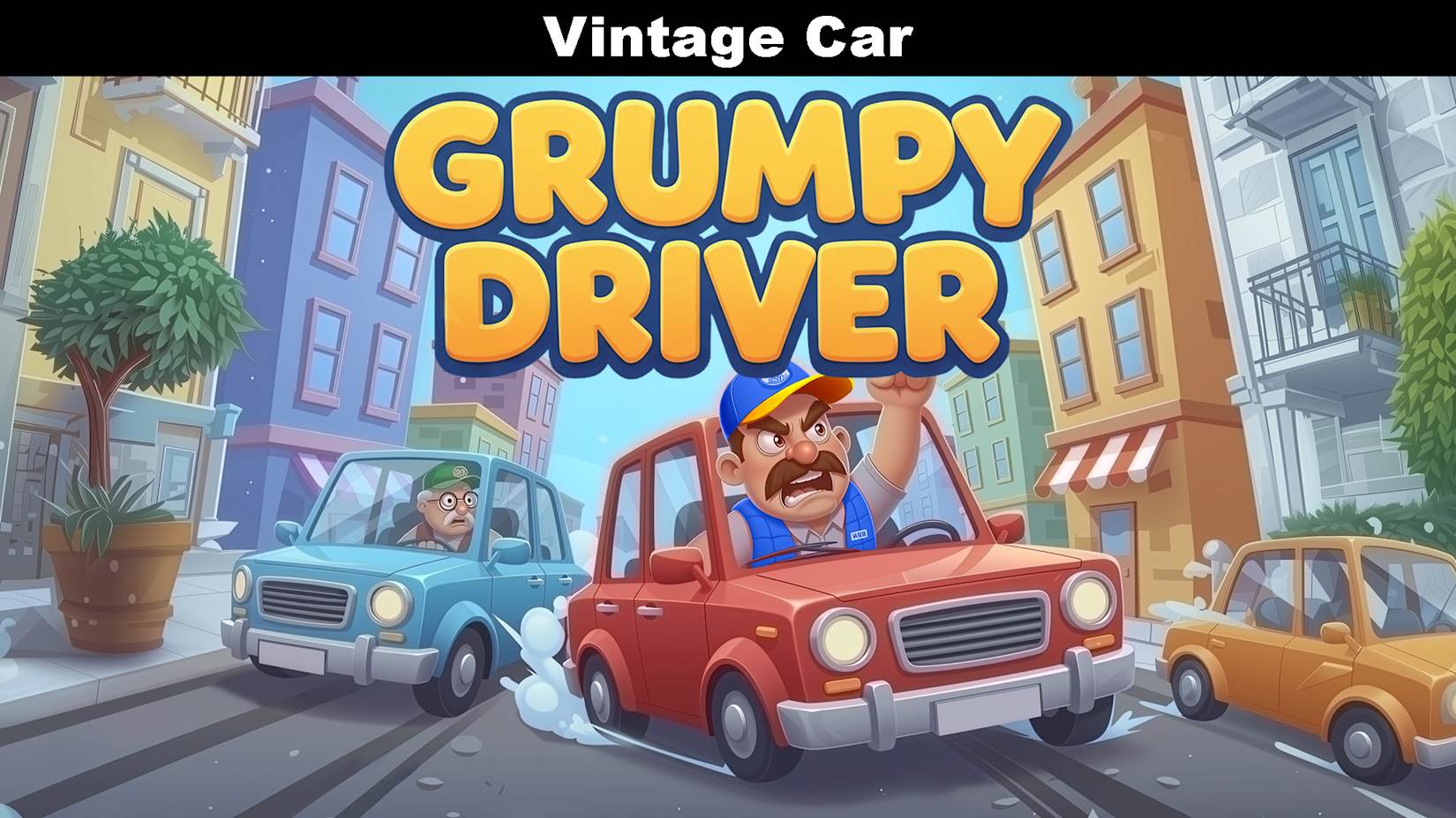 Capa de Grumpy Driver Vintage Car DLC