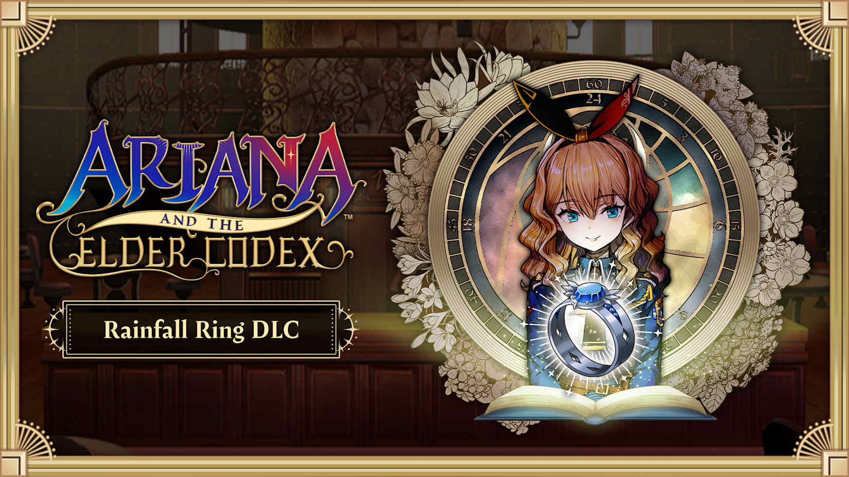 Ariana and the Elder Codex: Rainfall Ring 封面