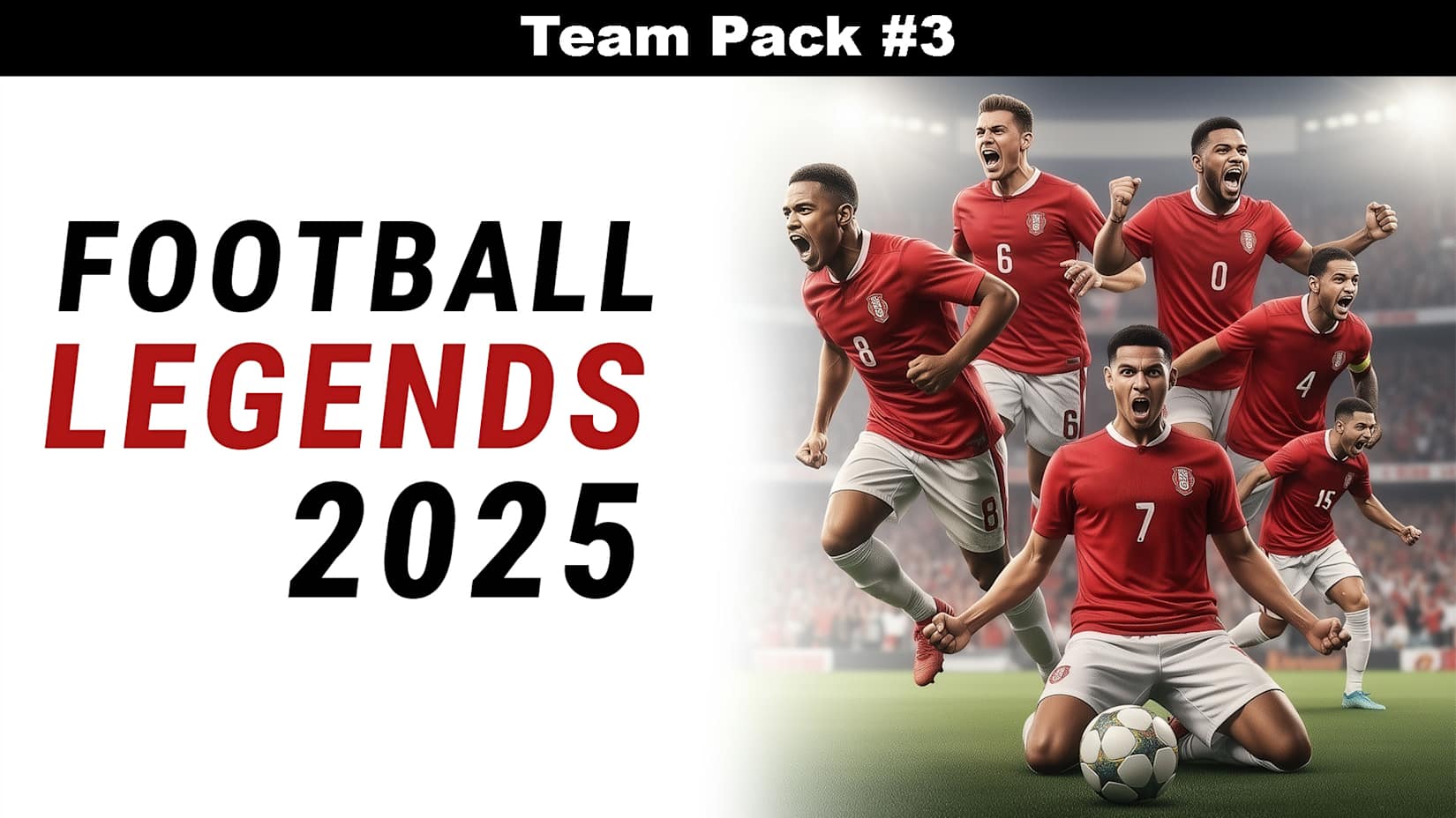 Capa de Football Legends 2025 Team Pack #3