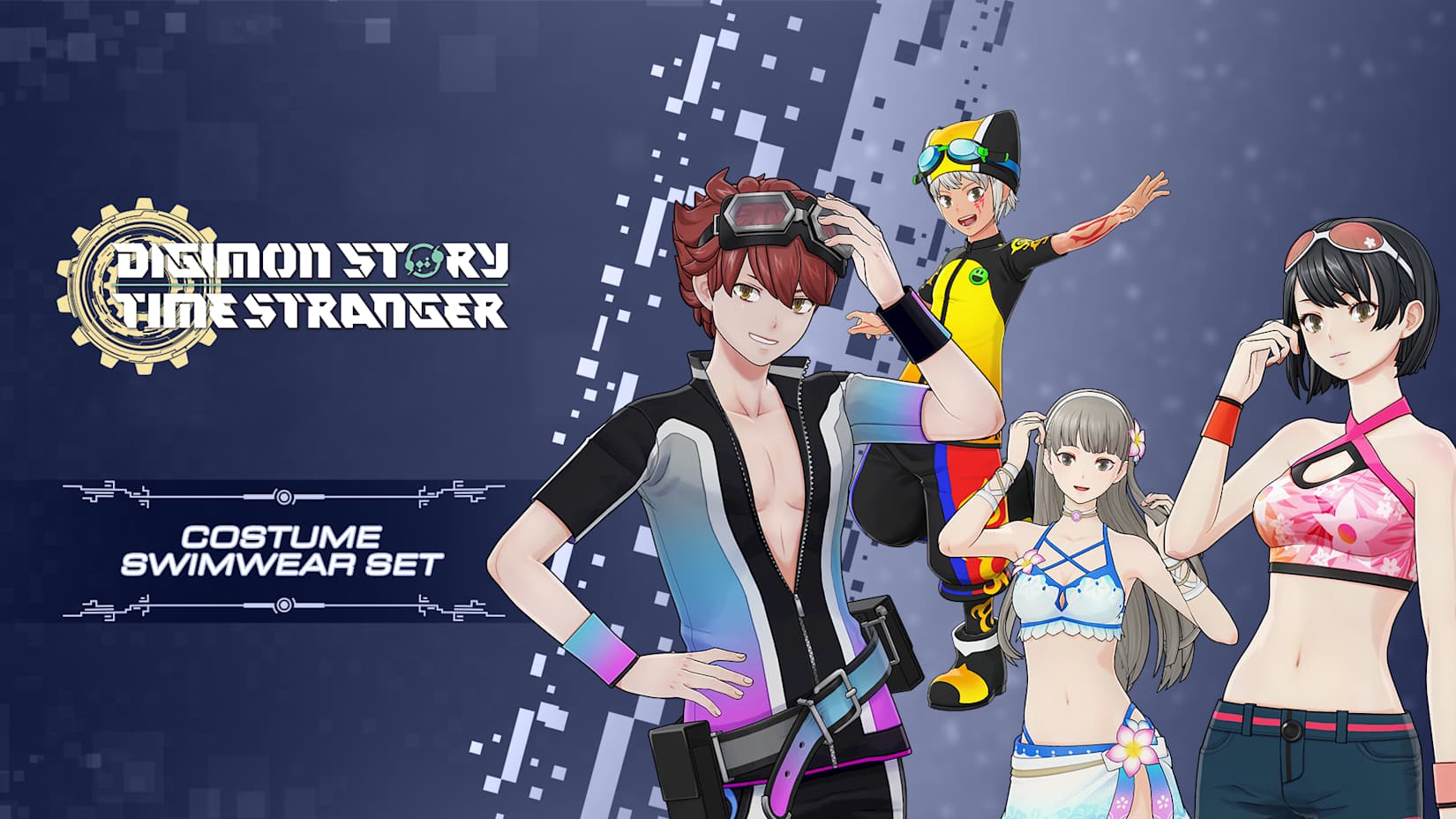 Conjunto de Trajes de Banho para Digimon Story Time Stranger 封面