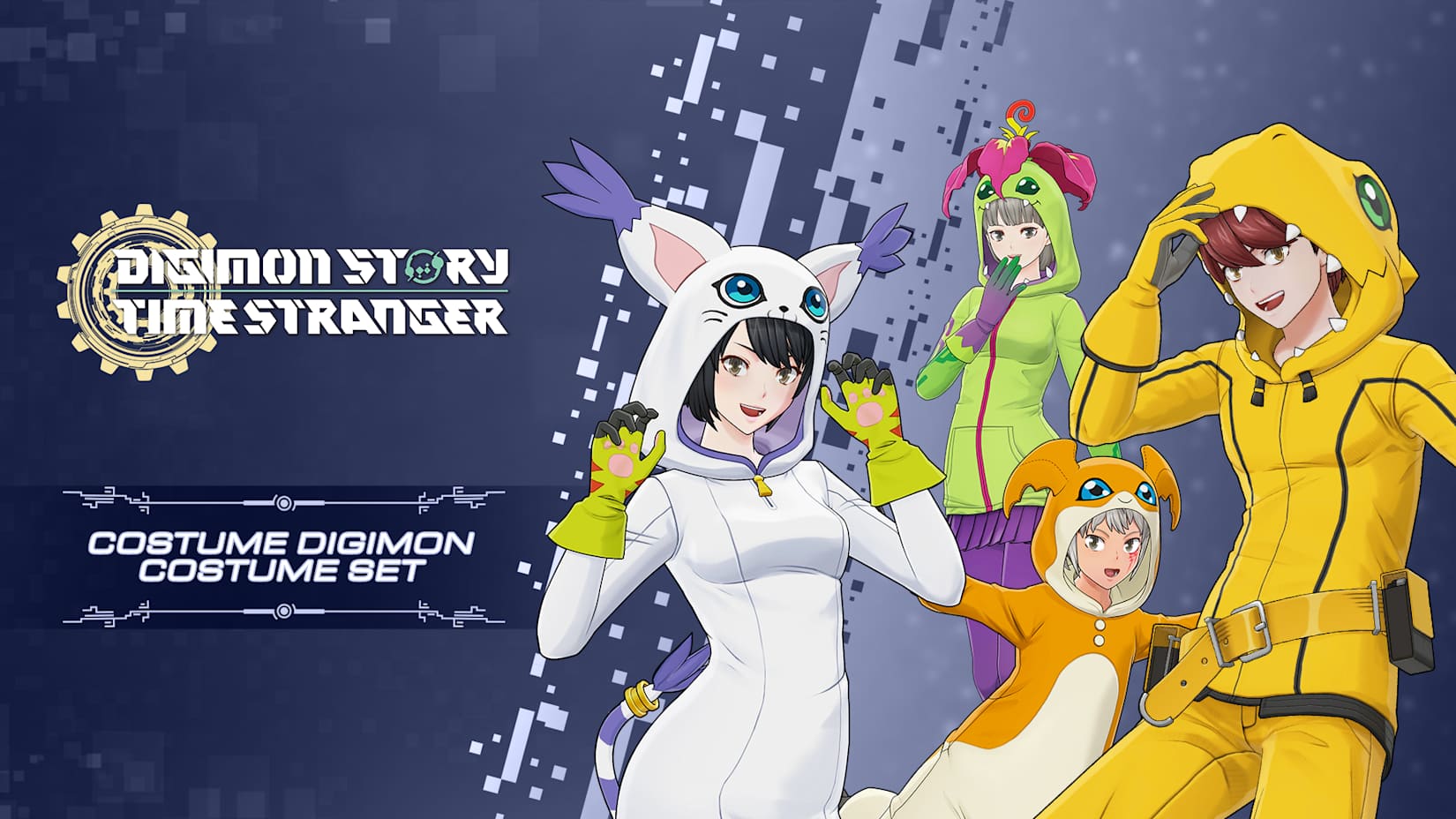 Conjunto de Roupas de Digimon para Digimon Story Time Stranger 封面