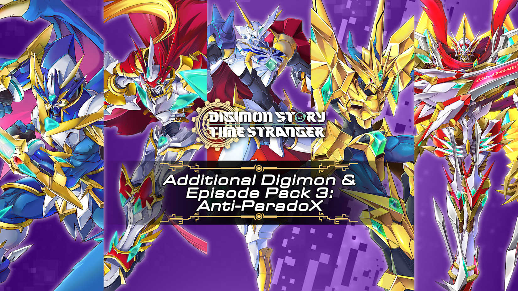 Digimon Story Time Stranger - Pacote de Episódios e Digimon Adicionais 3: Anti-ParadoX 封面