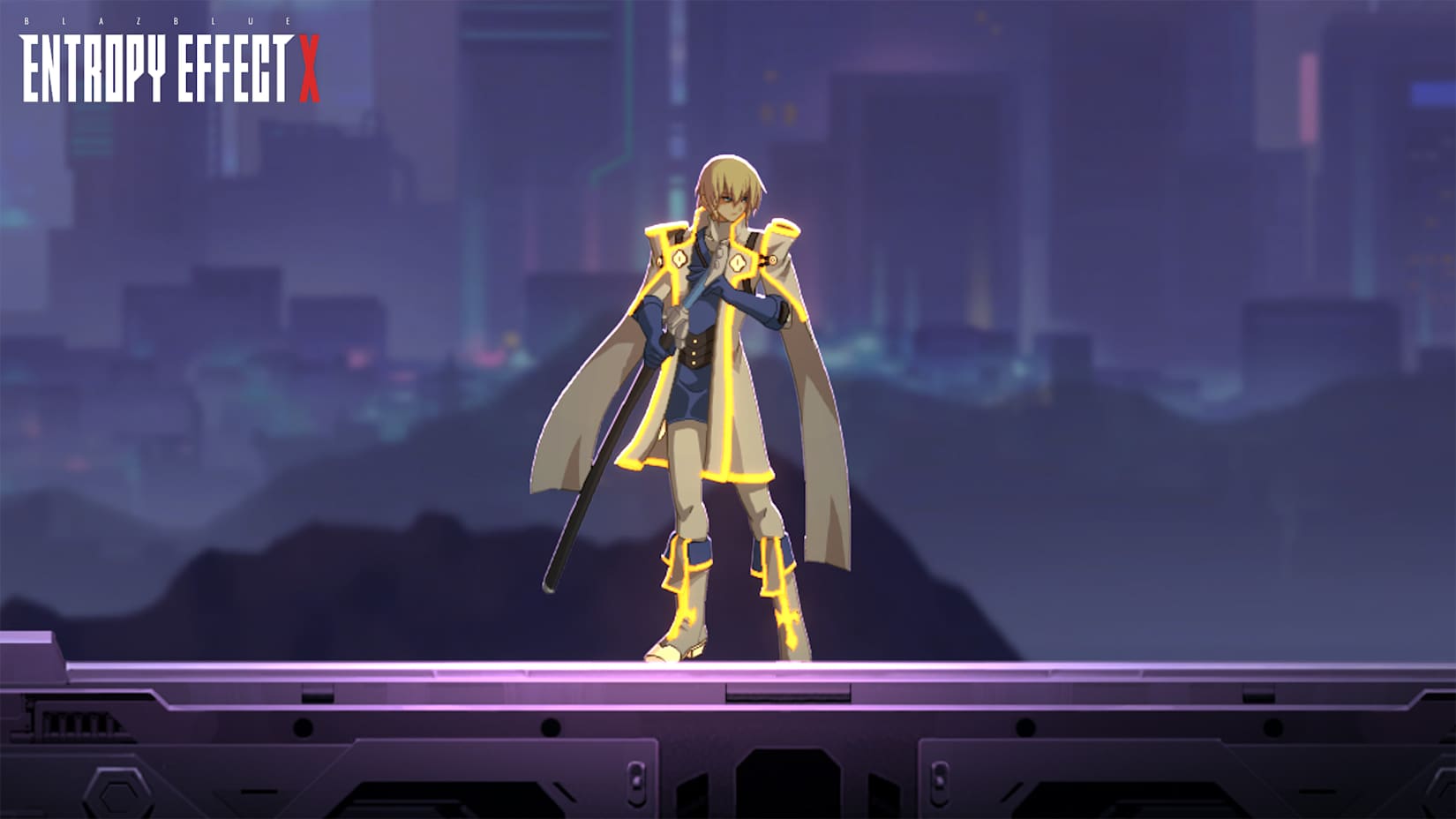 Capa de Blazblue Entropy Effect X - Paleta de Jin: [Arquivo X]
