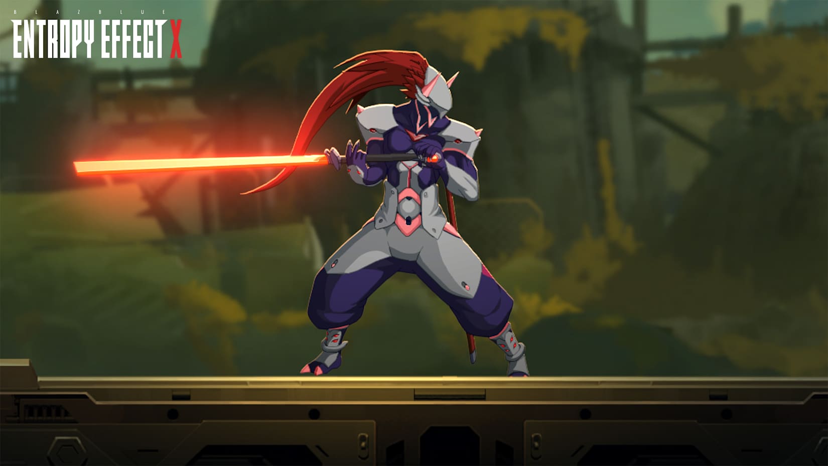 Capa de Blazblue Entropy Effect X - Paleta de Hakumen: [O Outro Lado]