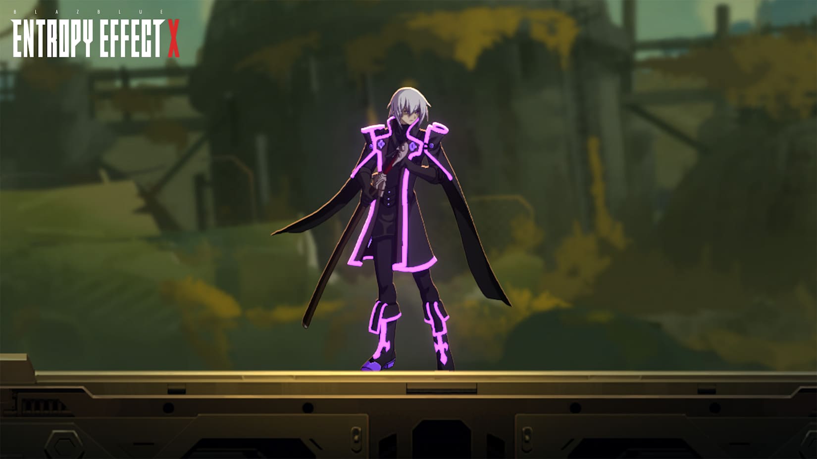 Capa de Blazblue Entropy Effect X - Paleta de Jin: [O Outro Lado]