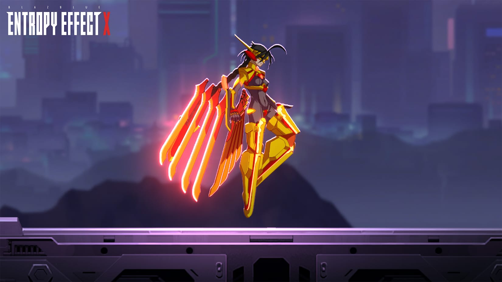 Capa de Blazblue Entropy Effect X - Paleta de Λ-No.11-: [Arquivo X]
