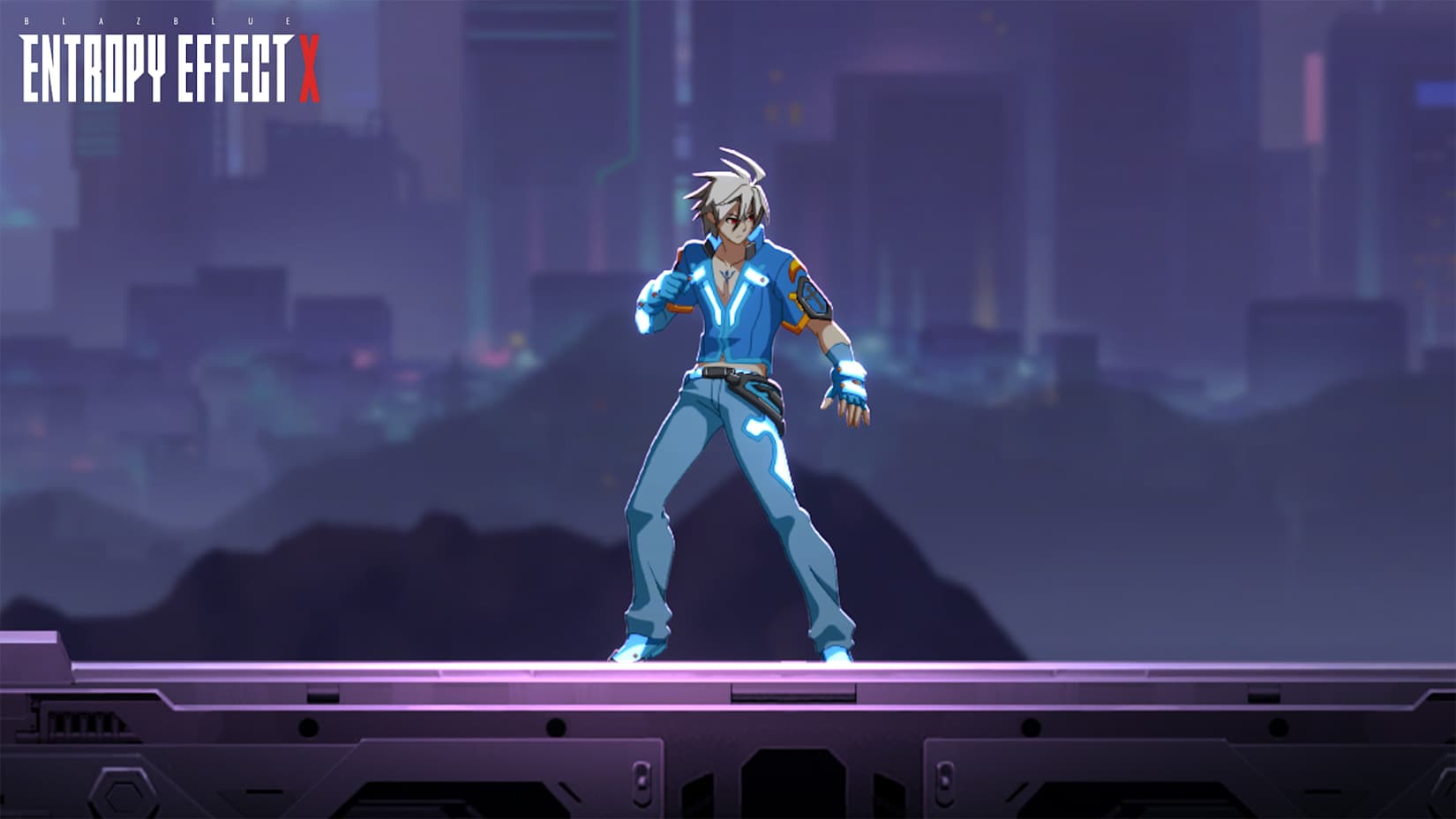 Capa de Blazblue Entropy Effect X - Paleta de Naoto: [Arquivo X]