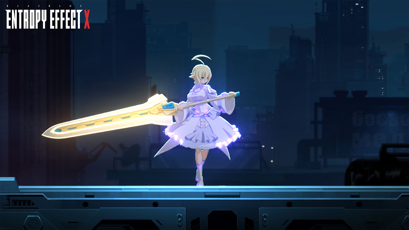 Capa de Blazblue Entropy Effect X - Paleta de Es: [Presente branco]
