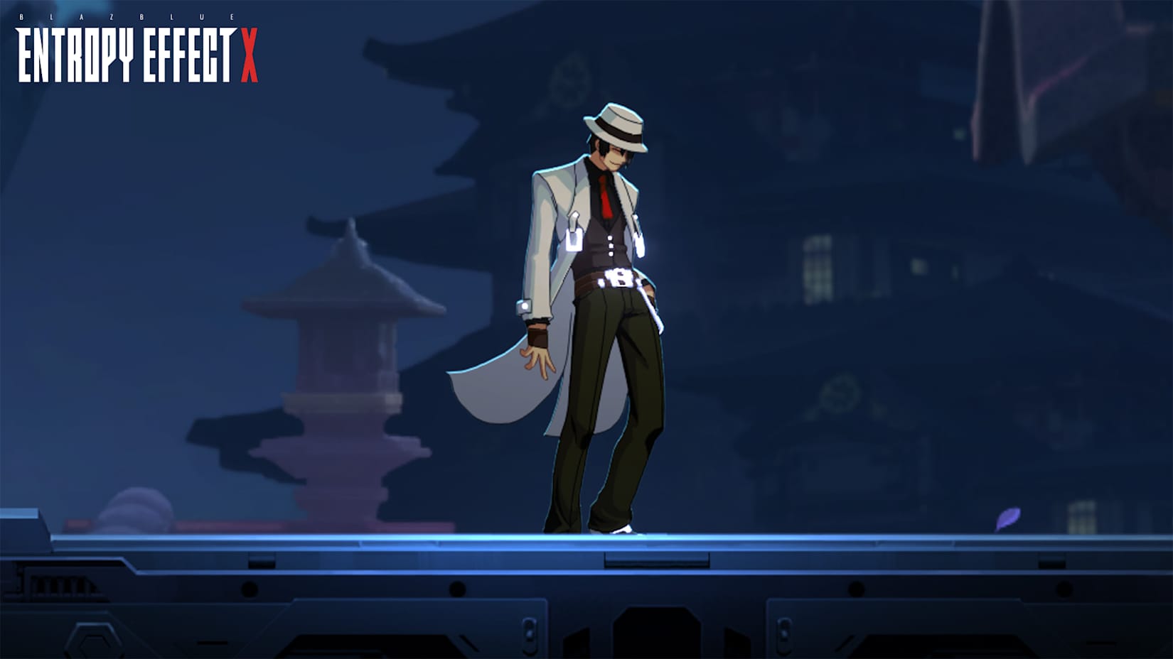 Capa de Blazblue Entropy Effect X - Paleta de Hazama: [Preto e Branco]