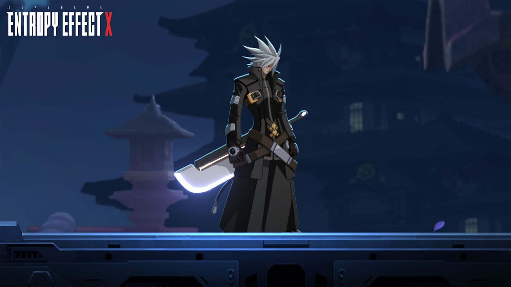Capa de Blazblue Entropy Effect X - Paleta de Ragna: [Preto e Branco]