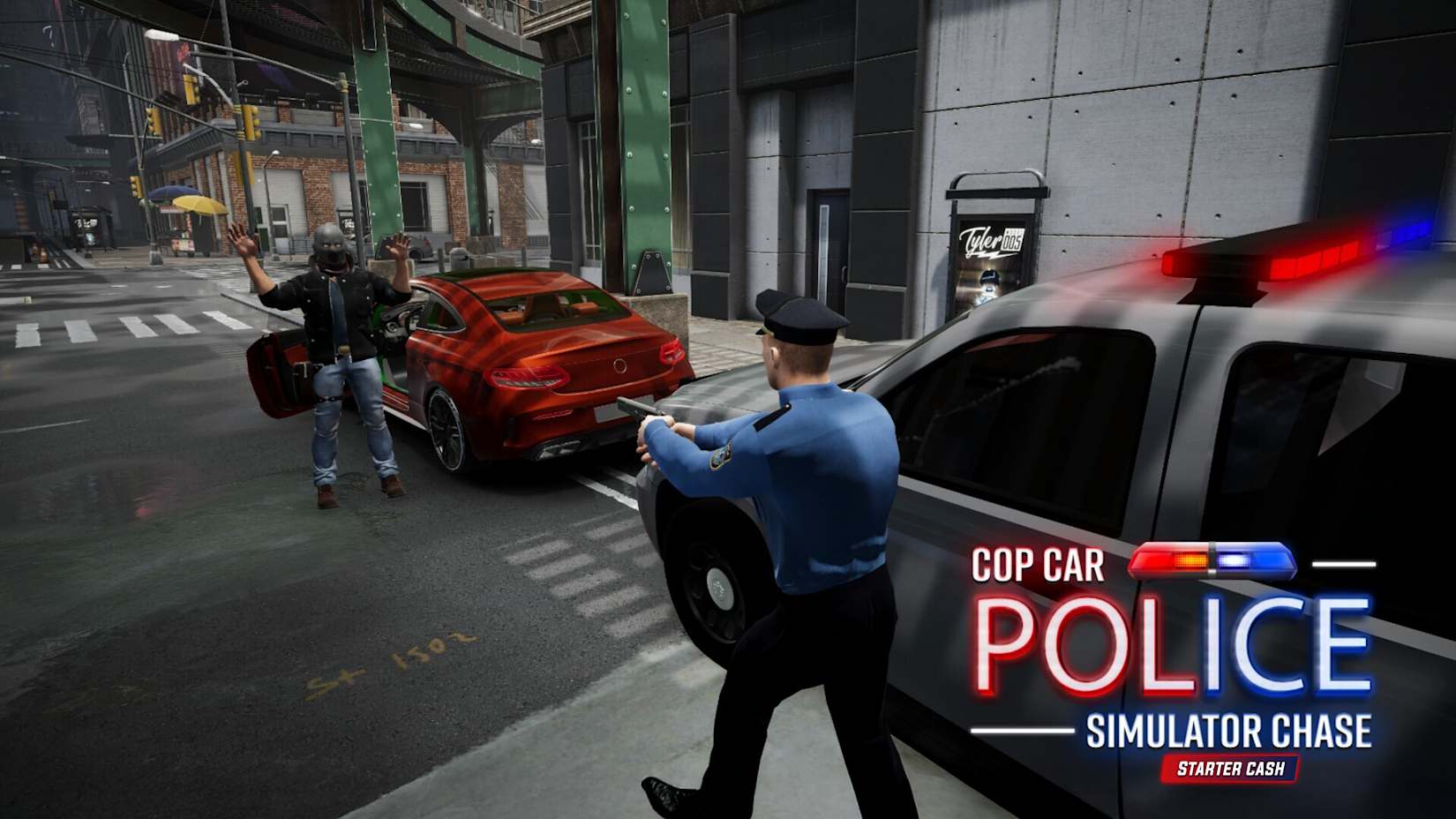 Cop Car Police Simulator Chase: Starter Cash 封面