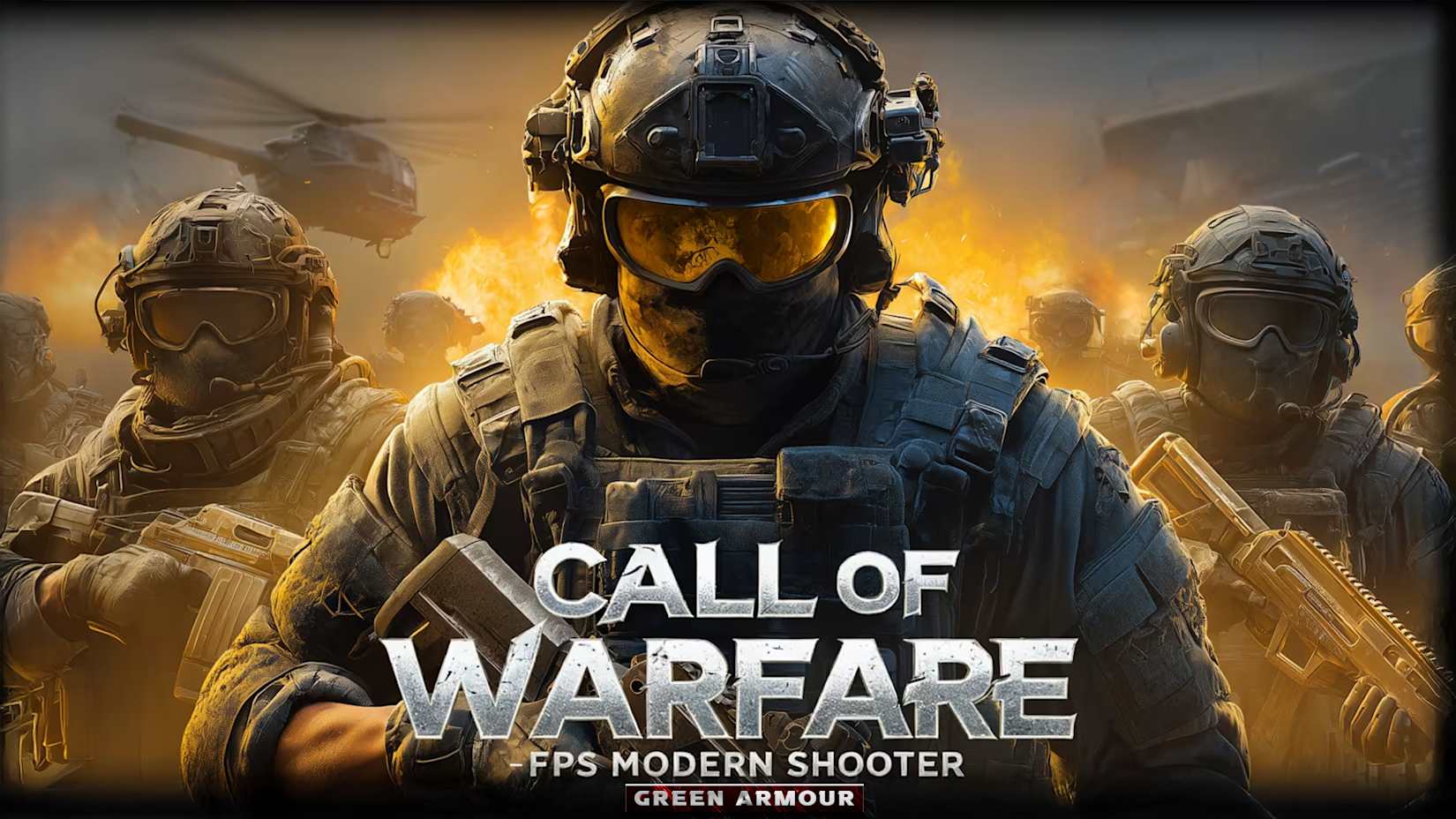 Call of Warfare - FPS MODERN SHOOTER: Green Armour 封面