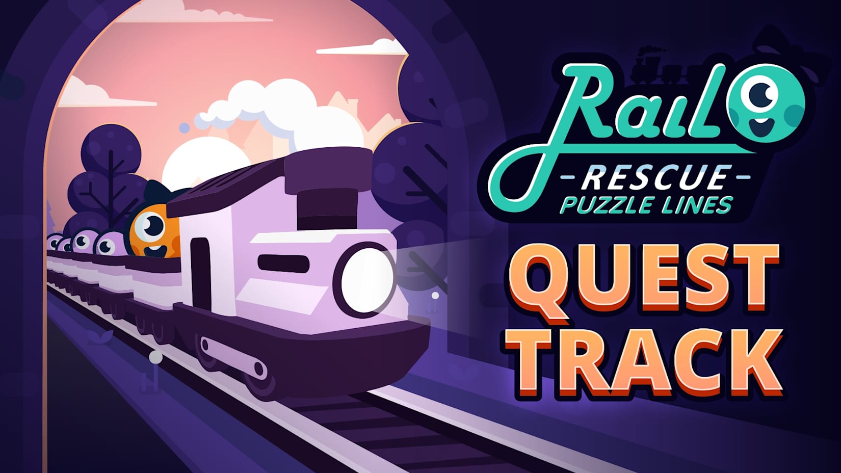 Rail Rescue: Puzzle Lines - Quest Track 封面