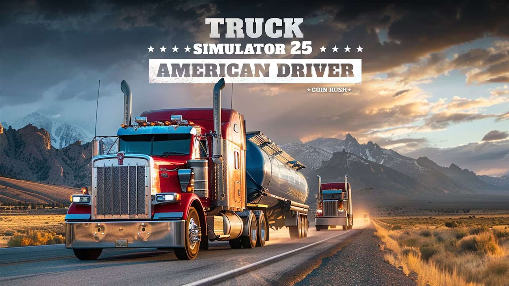 Truck Simulator 25 - American Driver: Coin Rush 封面
