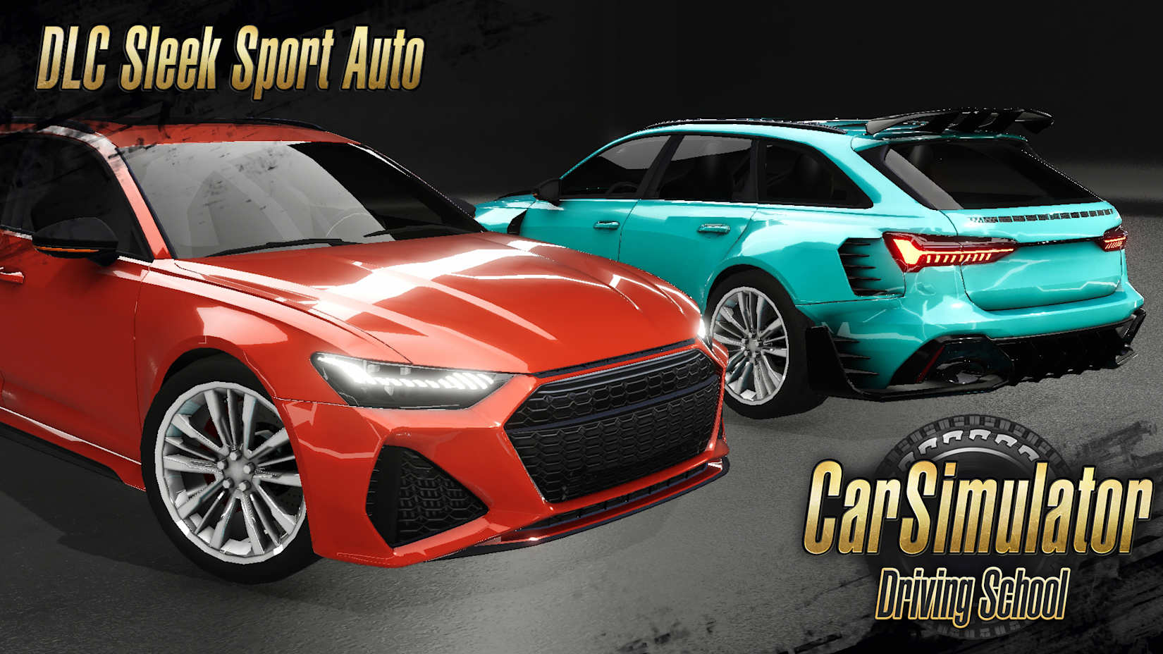 Capa de Car Simulator : Driving School - DLC Sleek Sports Auto