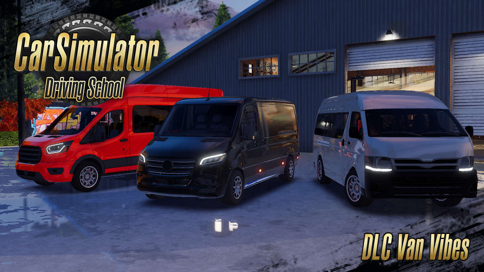 Capa de Car Simulator : Driving School - DLC Van Vibes