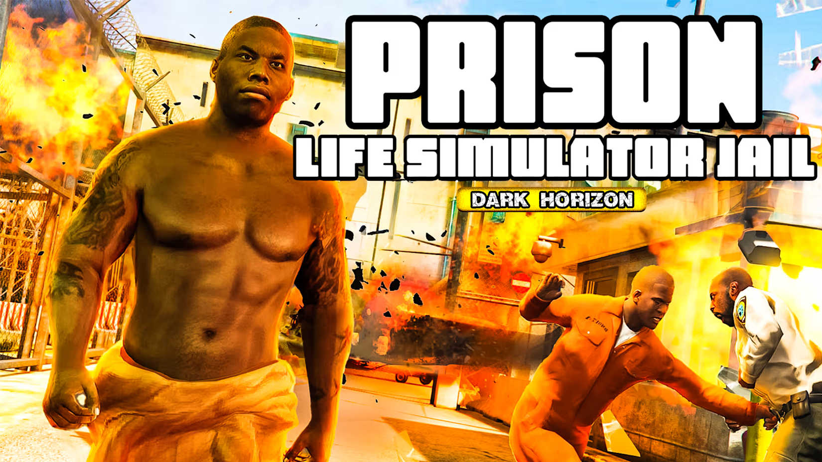 Capa de Prison Life Simulator Jail – Dark Horizons