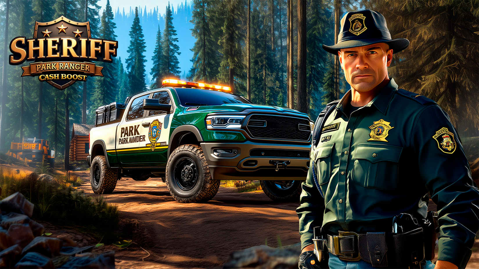 Capa de Sheriff Park Ranger: Cash Boost