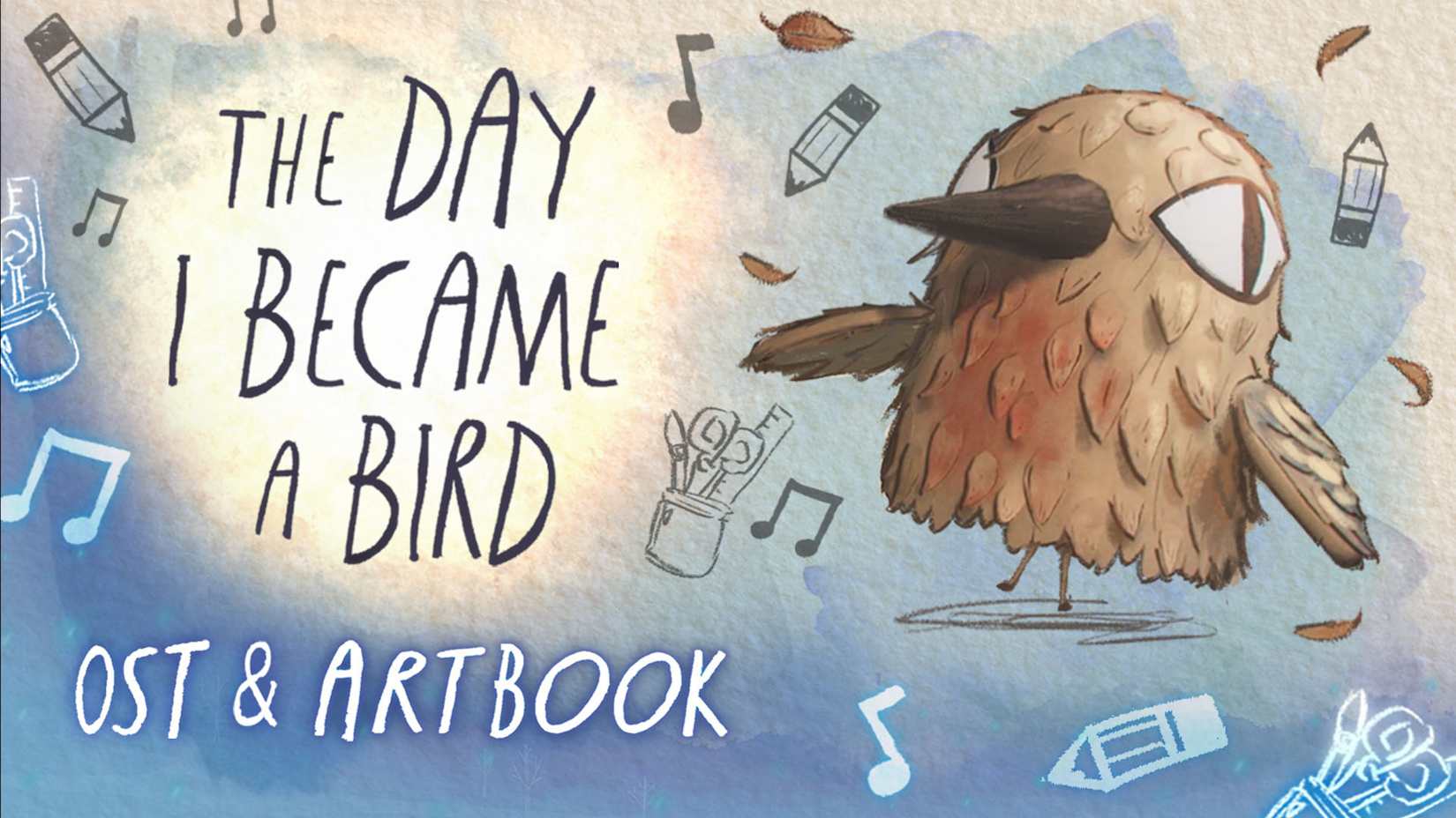 Capa de The Day I Became A Bird OST & Artbook