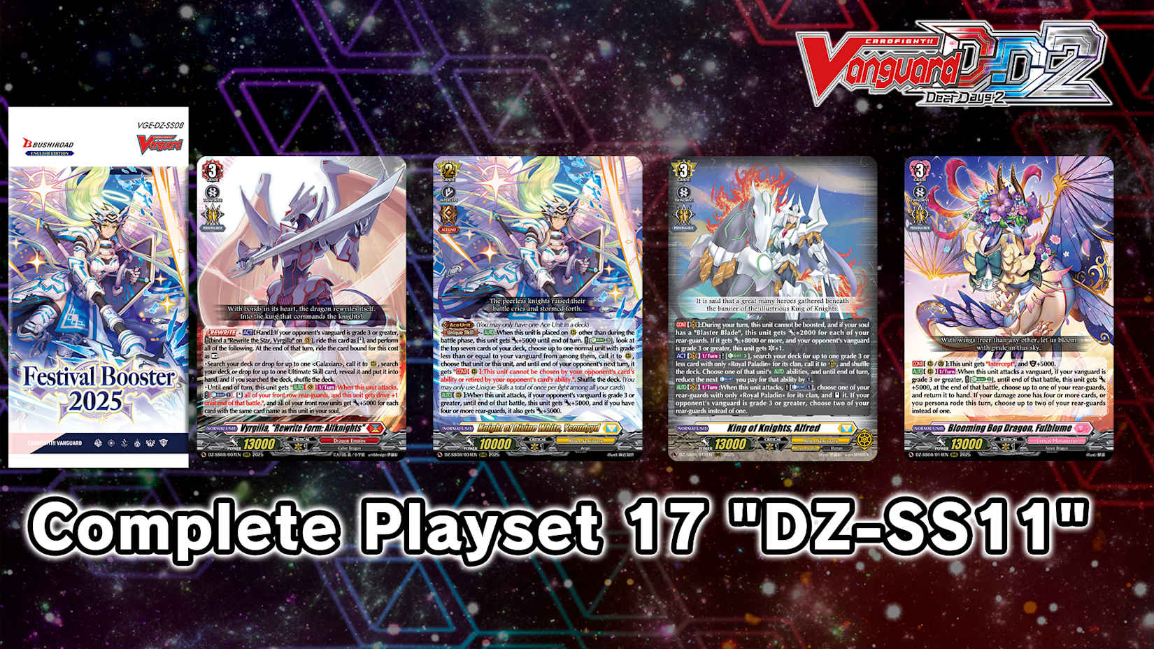 Capa de Cardfight!! Vanguard DD 2:Complete Playset 17 "DZ-SS11"