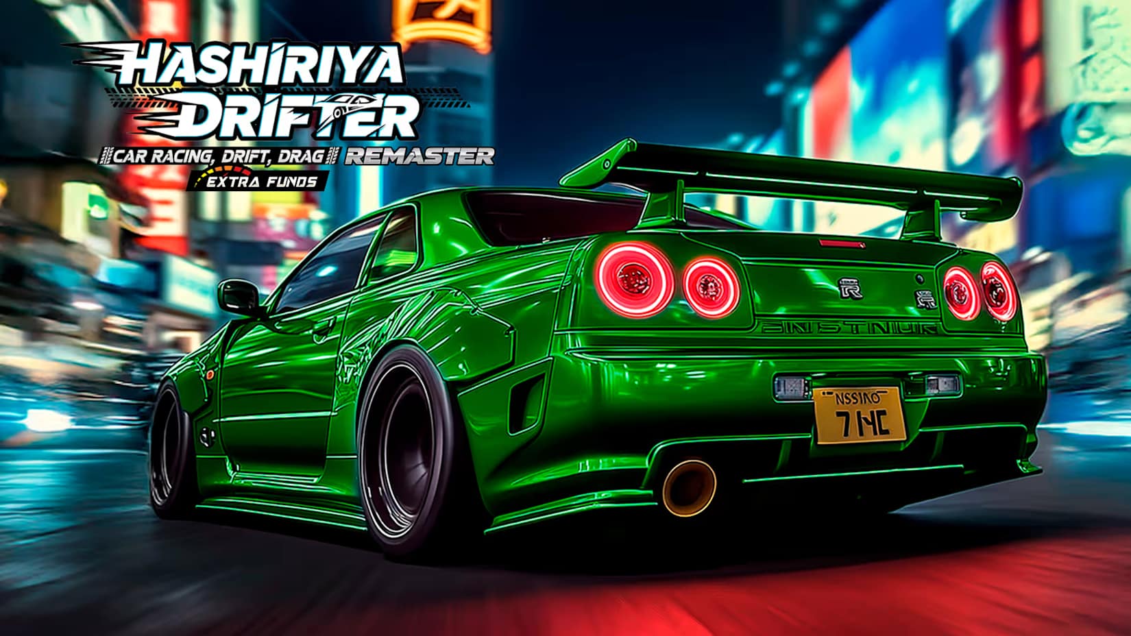 Capa de Hashiriya Drifter-Car Racing,Drift,Drag REMASTER: Extra Funds
