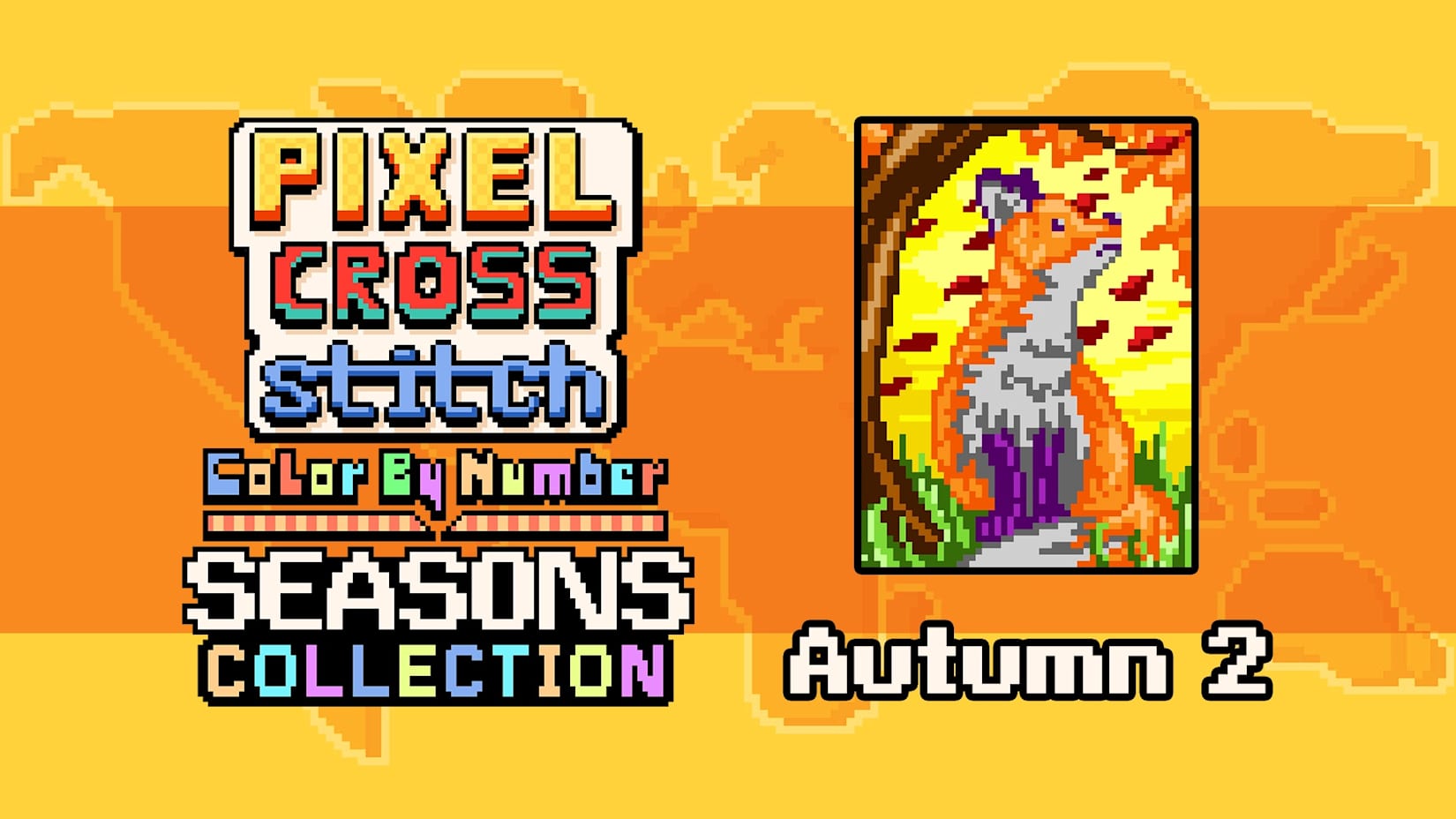 Pixel Cross Stitch Color by Number Seasons Collection: Autumn 2 封面