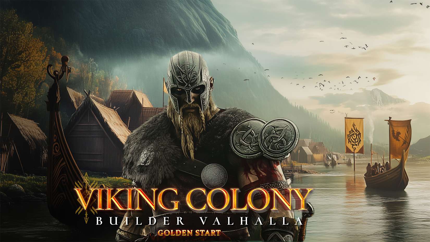 Viking Colony Builder Valhalla: Golden Start 封面